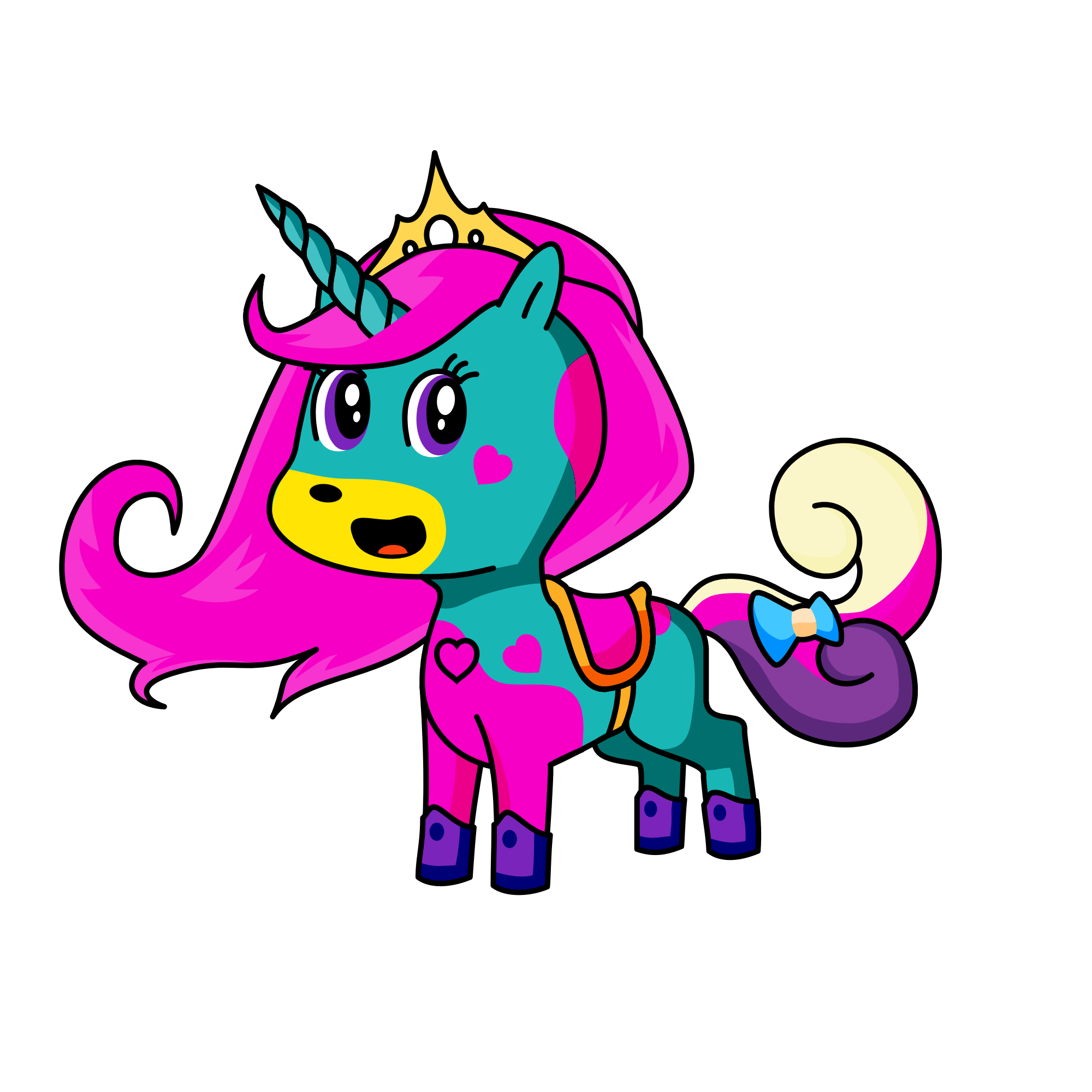 Fghfgg, the unicorn