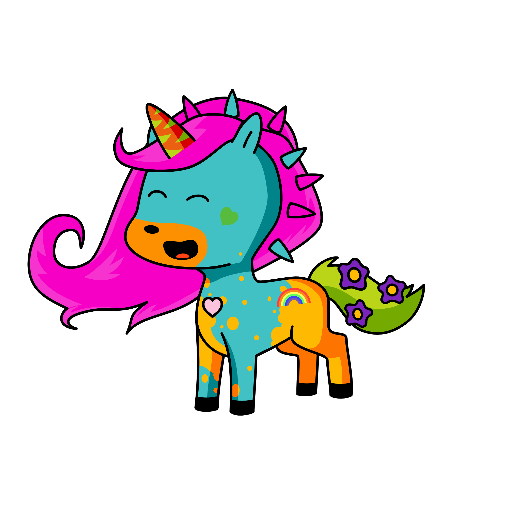 moon light, the unicorn