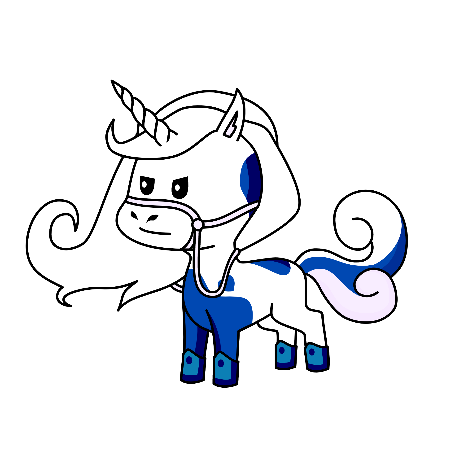 snow snow, the unicorn