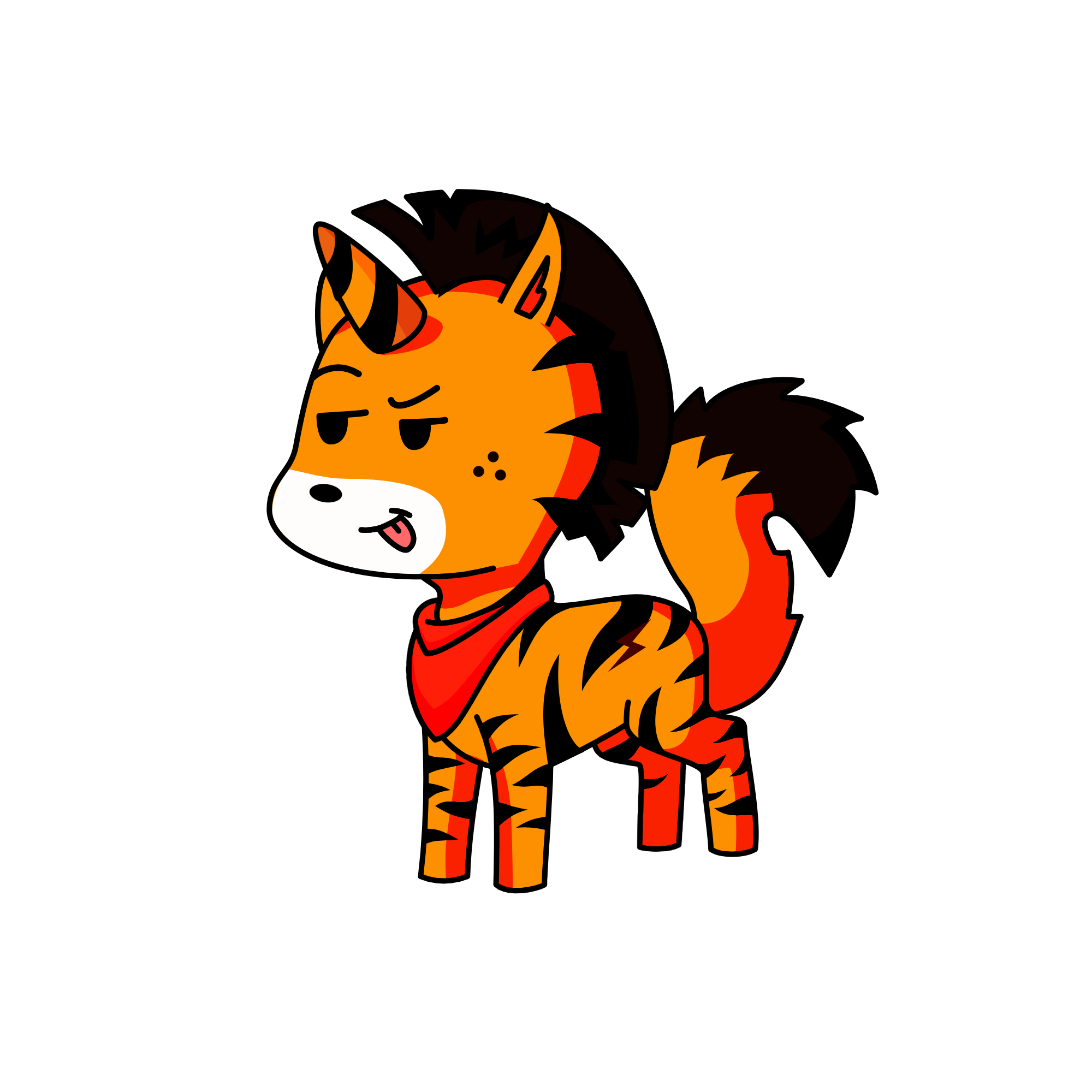 tigersris, the unicorn