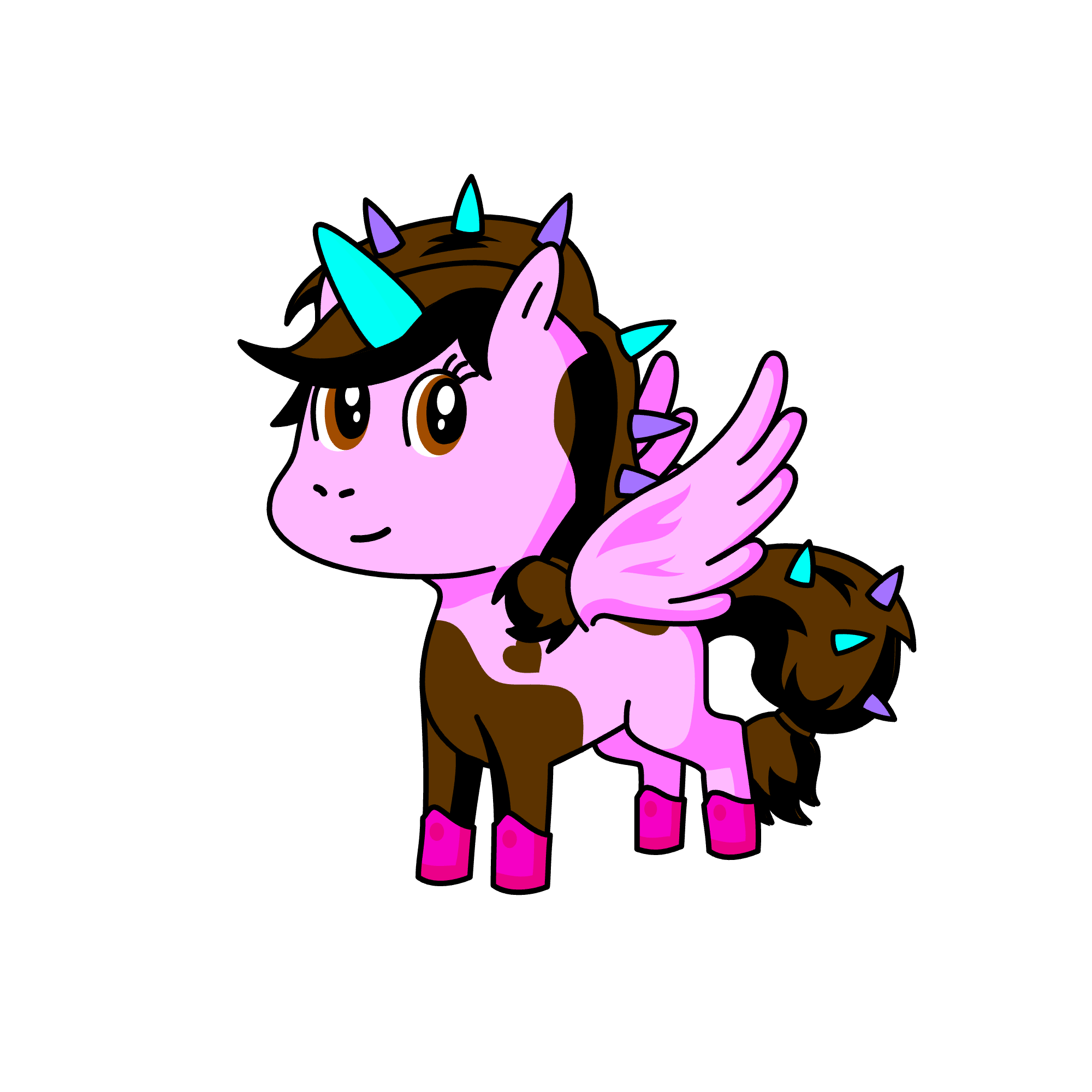 Custom TokiDoki Unicorno Dollightful, the unicorn