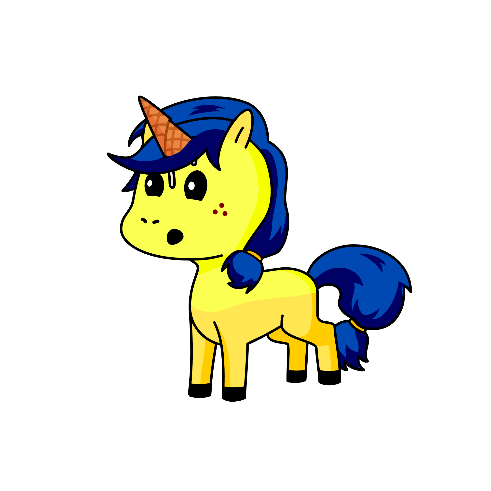 coraline from the movie, the unicorn
