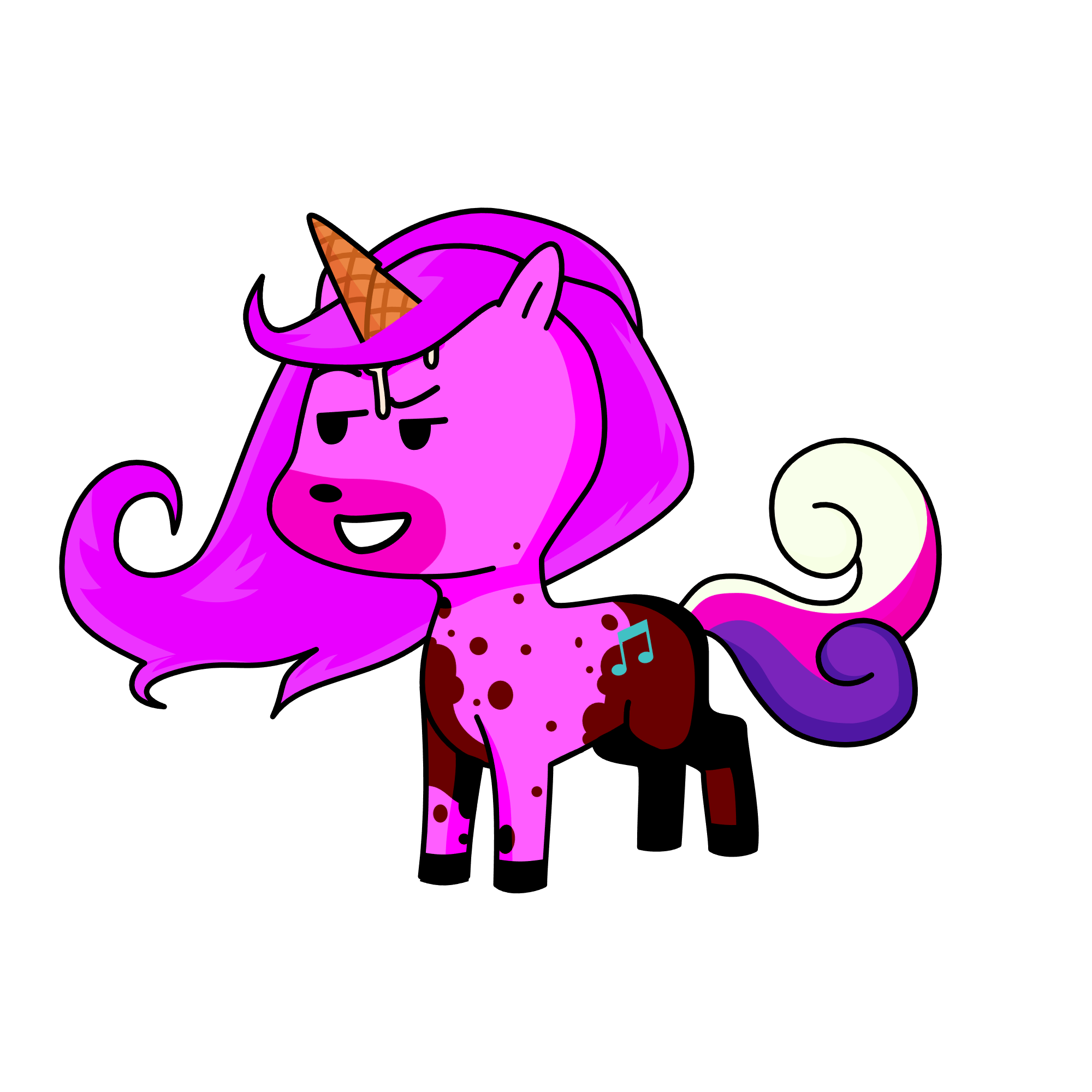 u lookin SUS😏, the unicorn