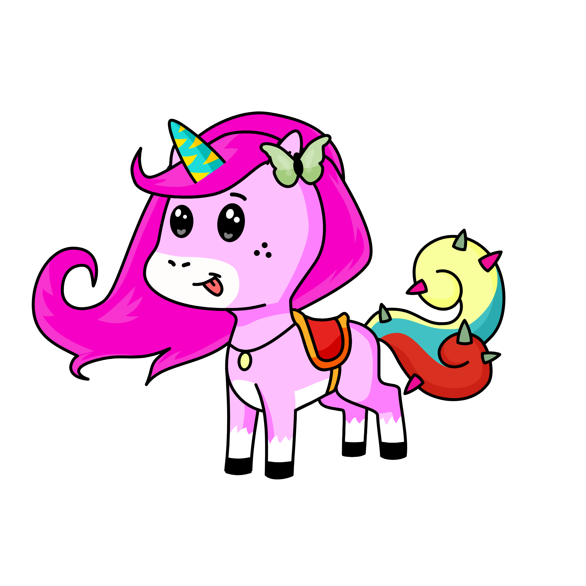 Luna, the unicorn
