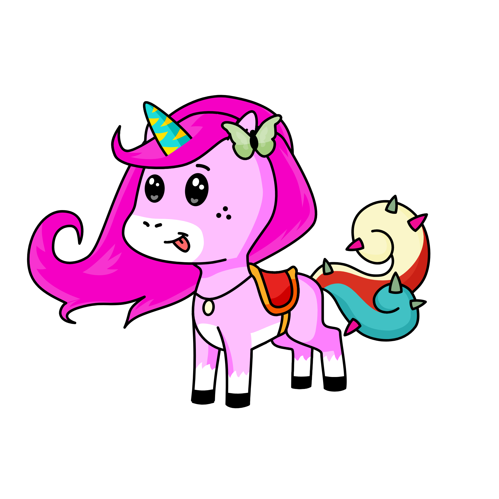 Lina, the unicorn