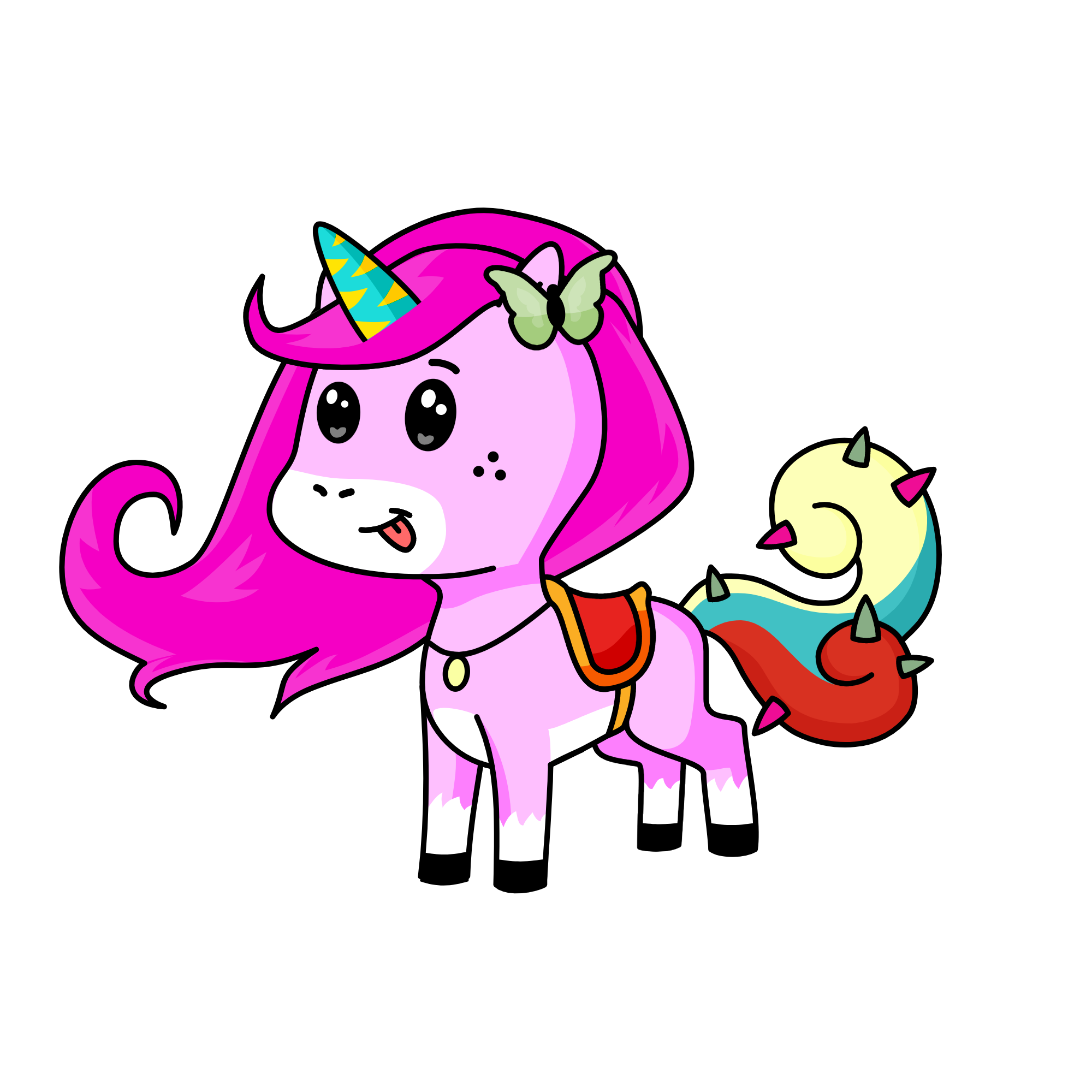 Lina, the unicorn