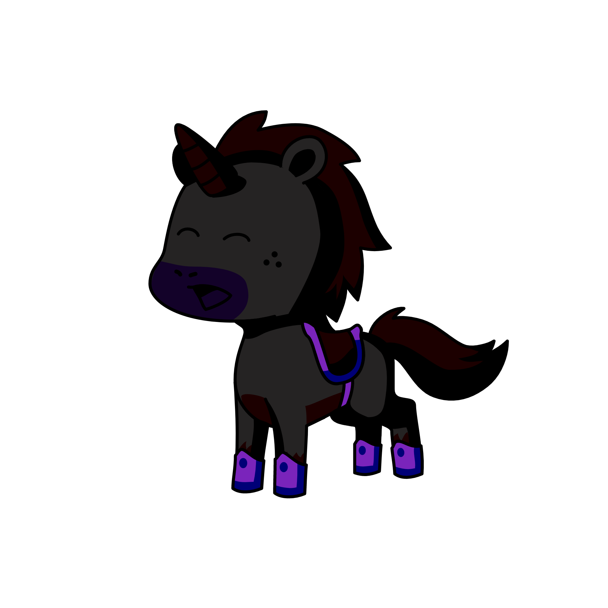 hush, the unicorn