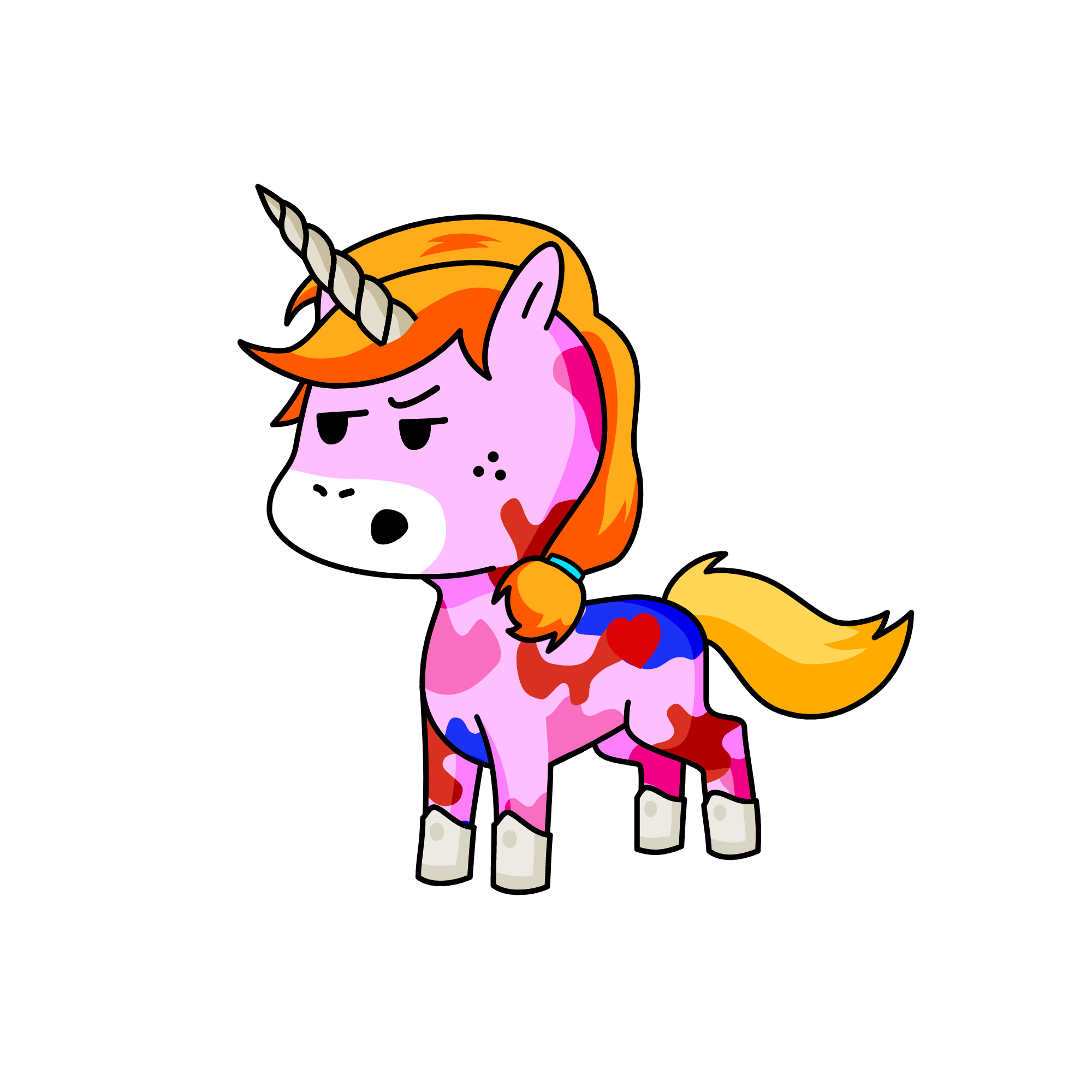 Dainbow Rash, the unicorn