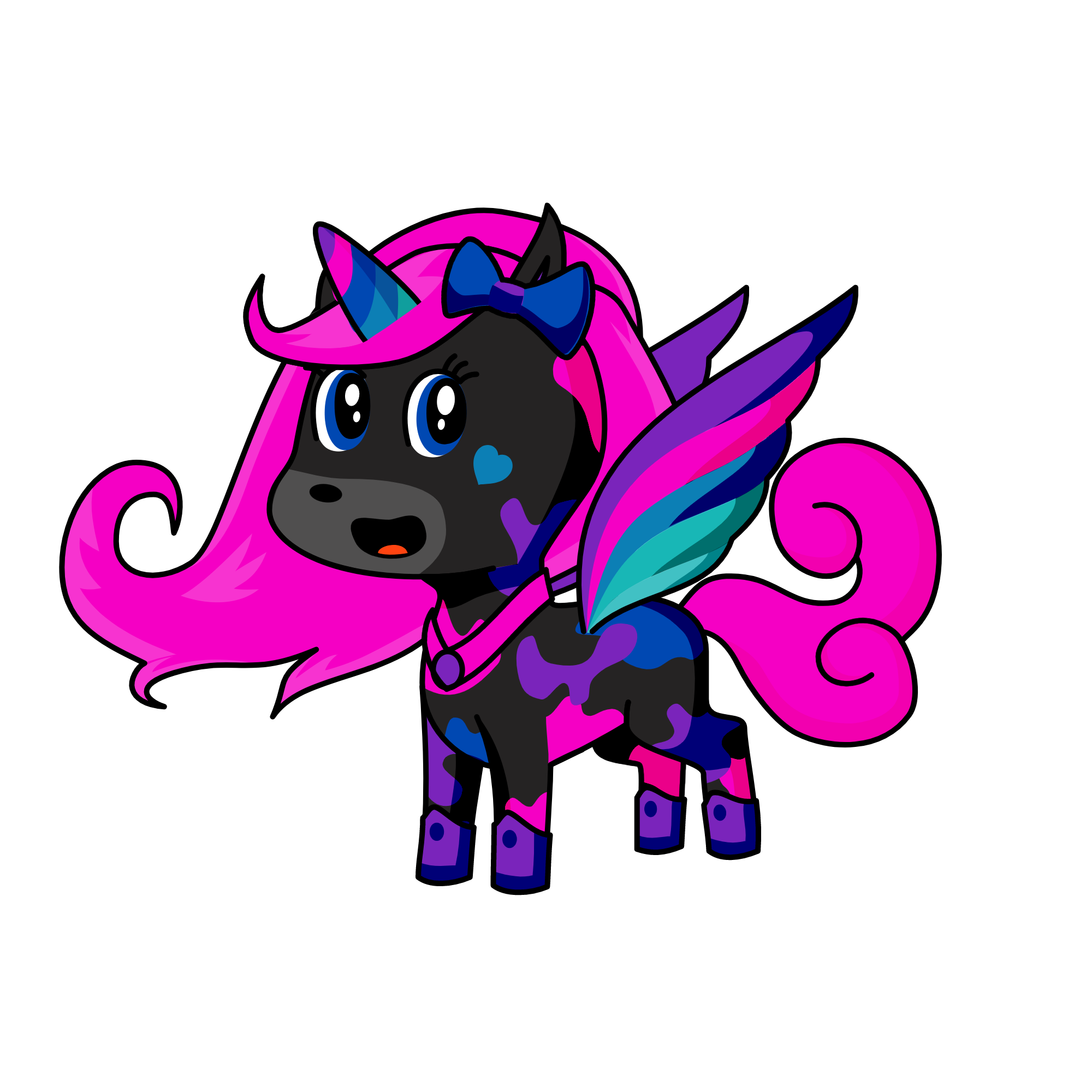 bupodo, the unicorn
