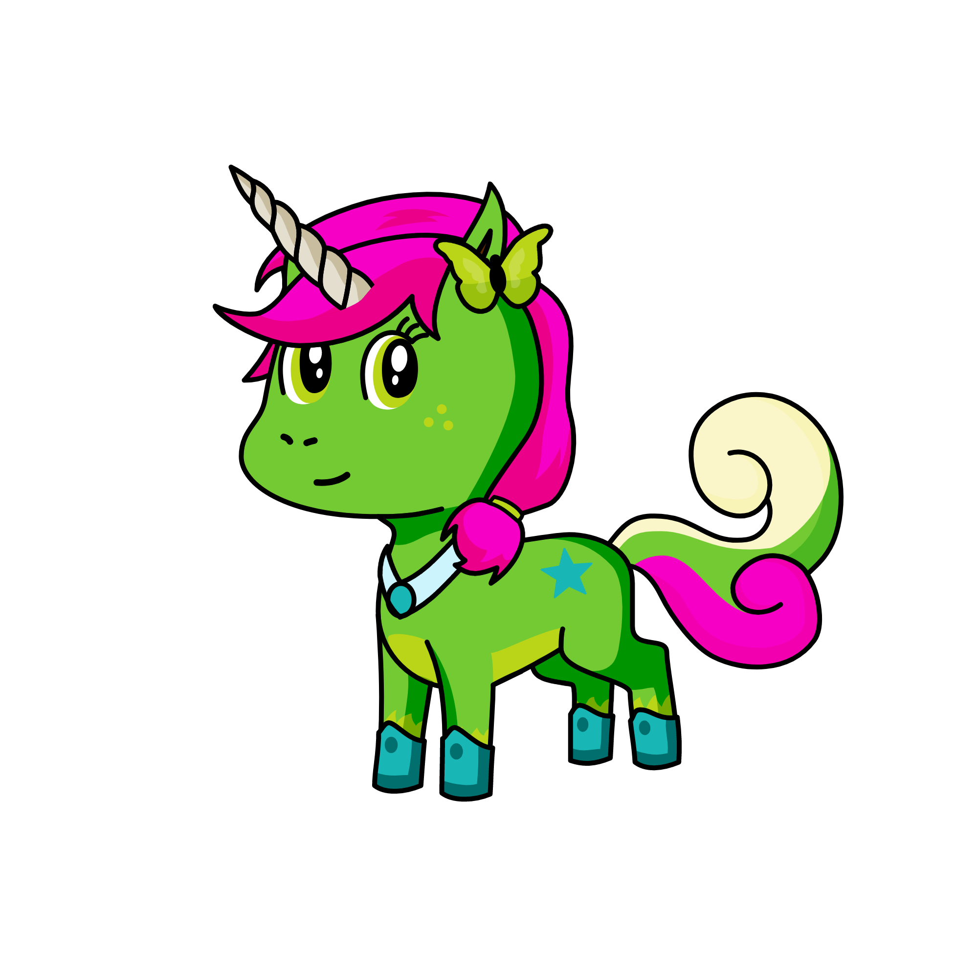 candynut, the unicorn