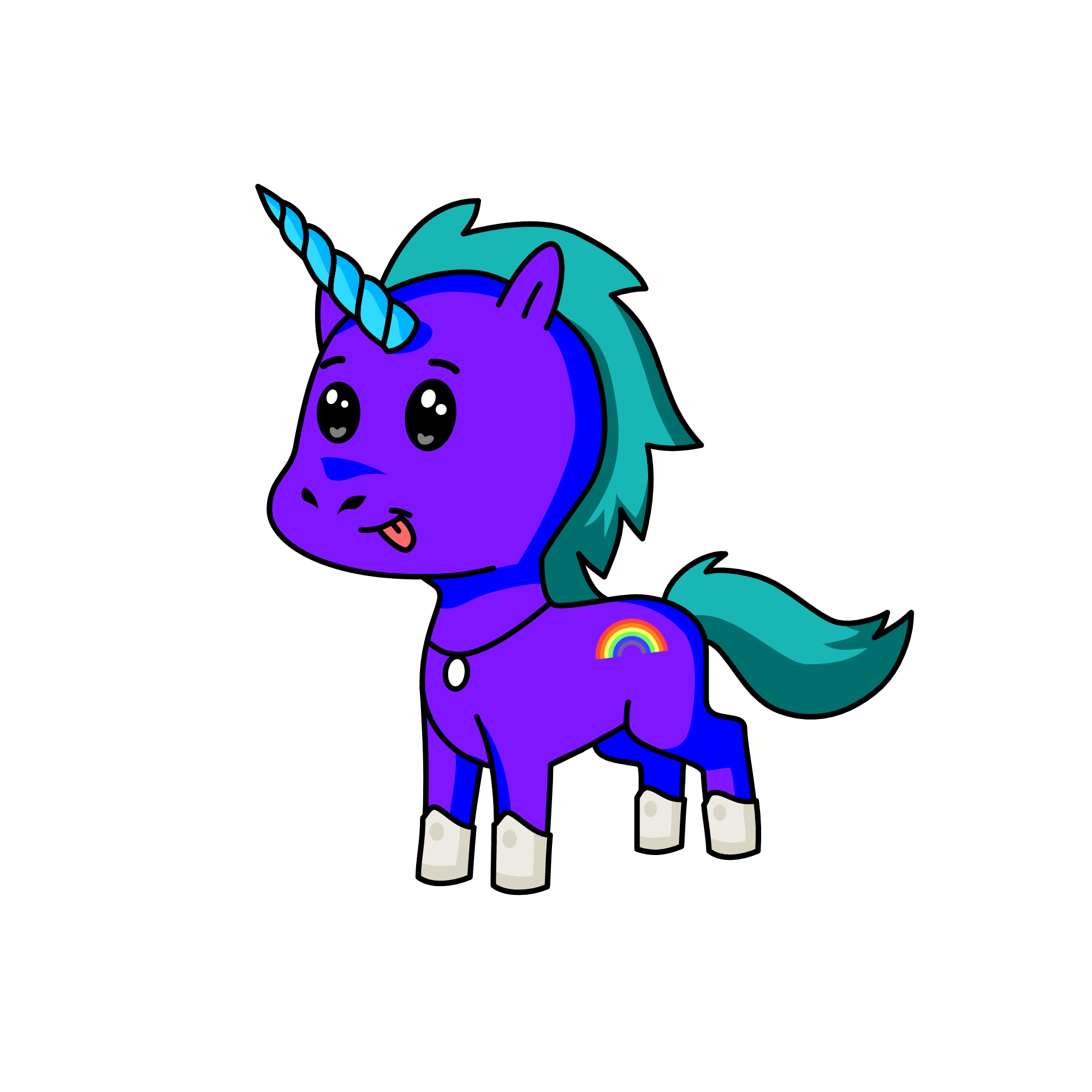 Drew, the unicorn