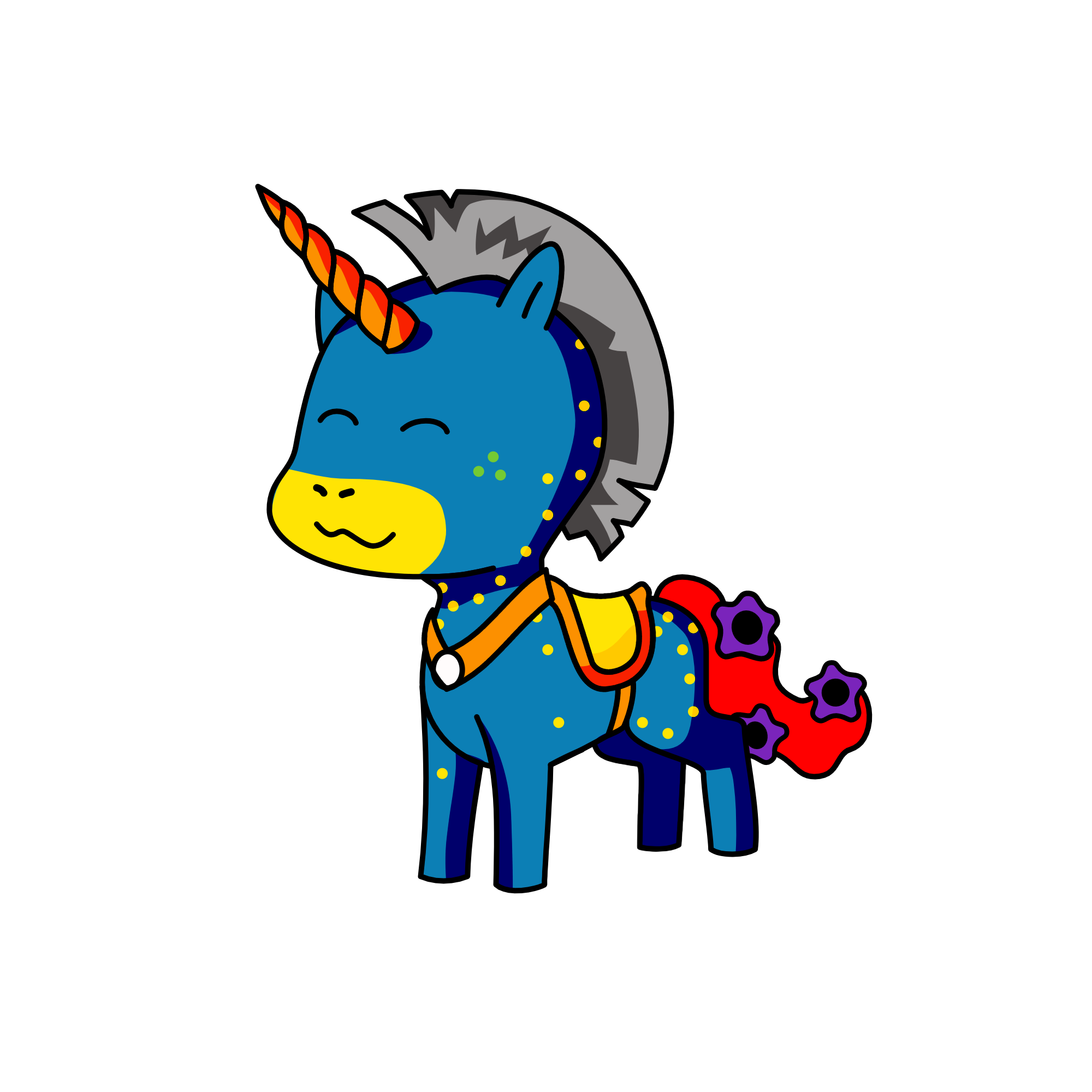 Cushion, the unicorn