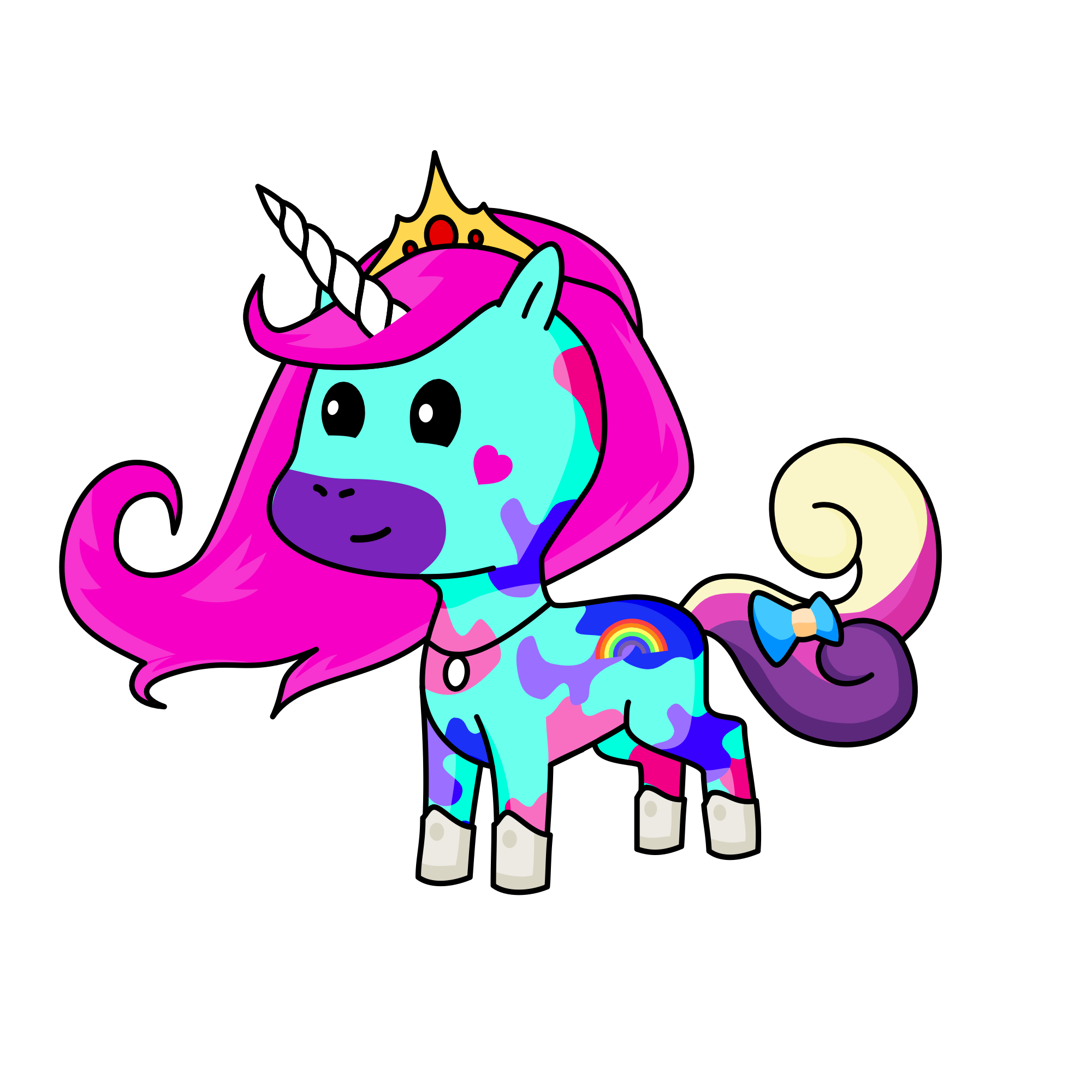 Sunshine, the unicorn