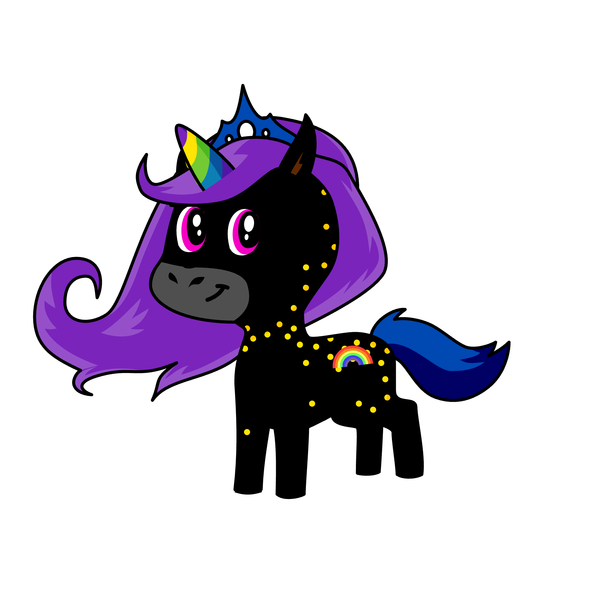 Midnight, the unicorn