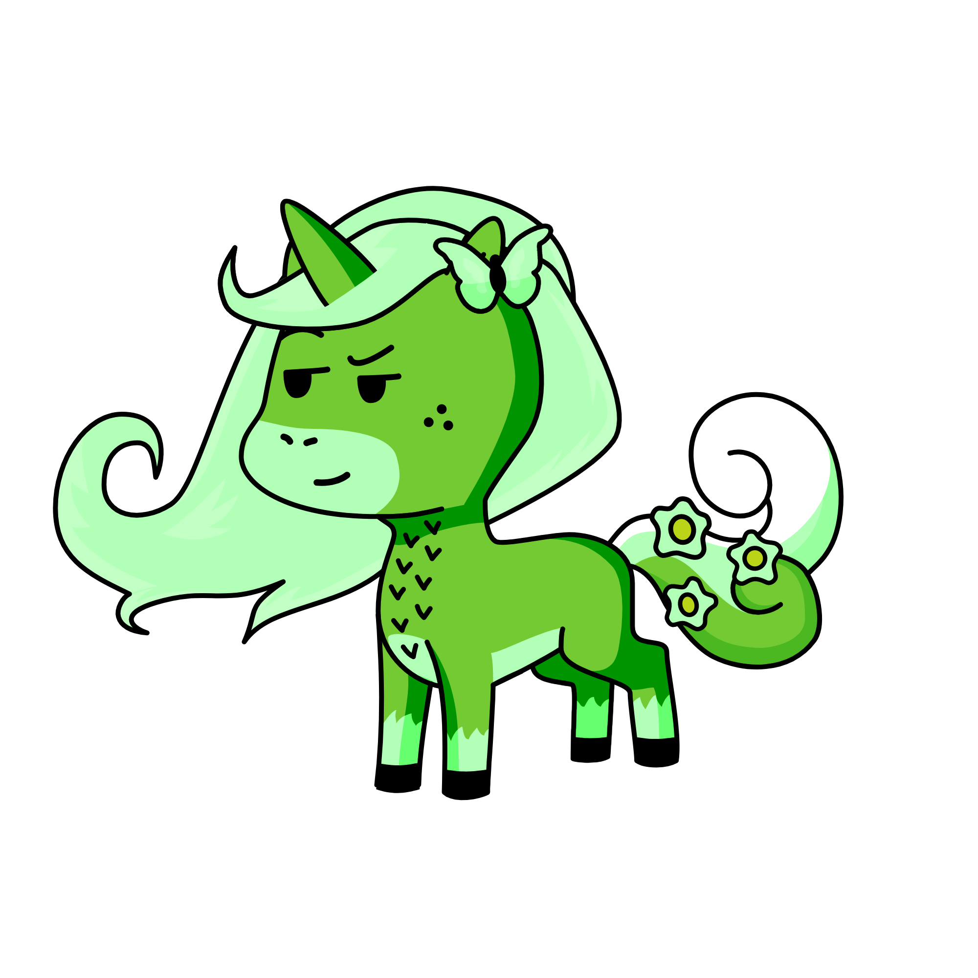 free, the unicorn