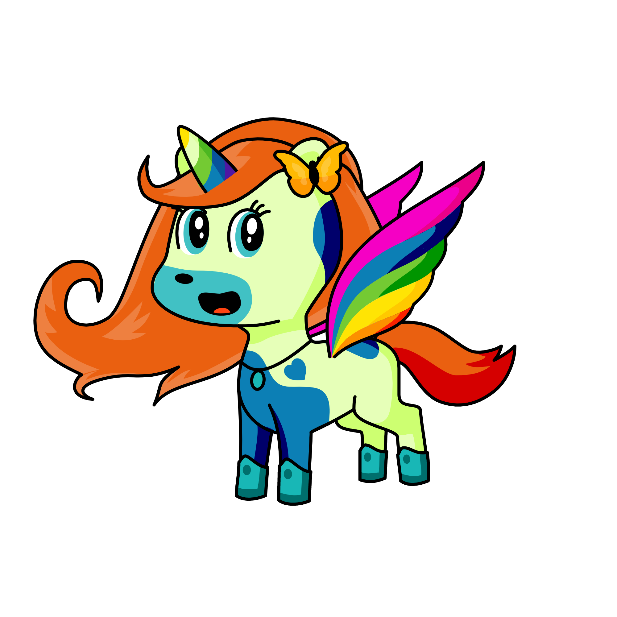 Clara, the unicorn