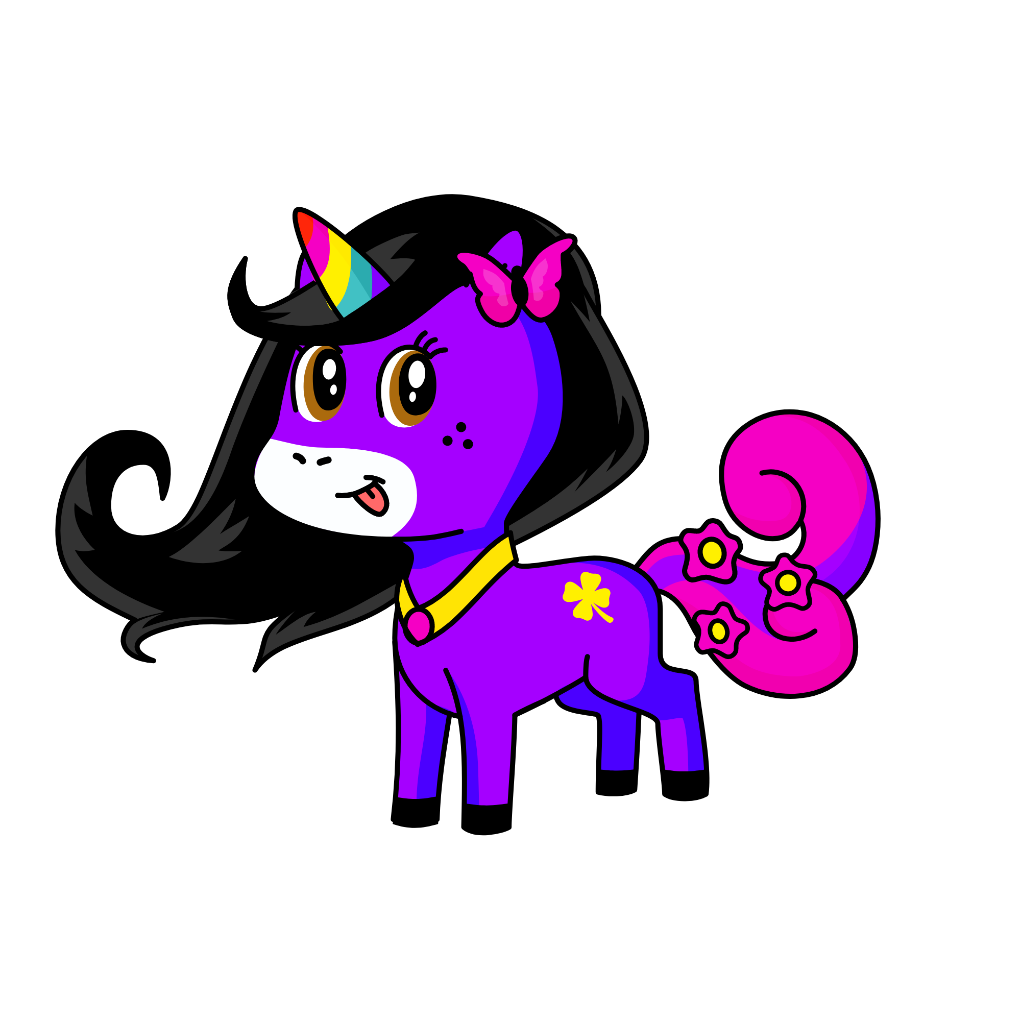 ۰, the unicorn