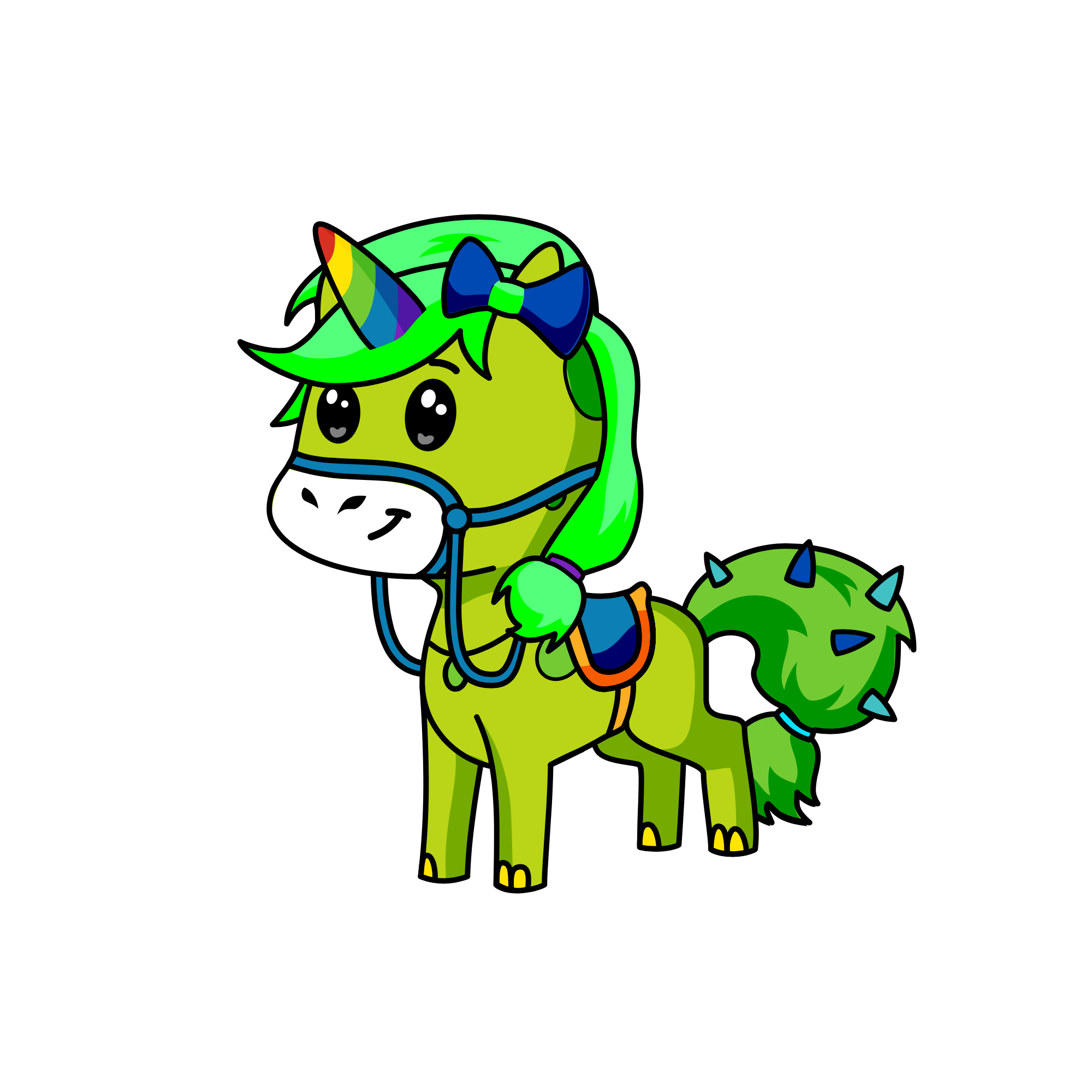fghjyu, the unicorn