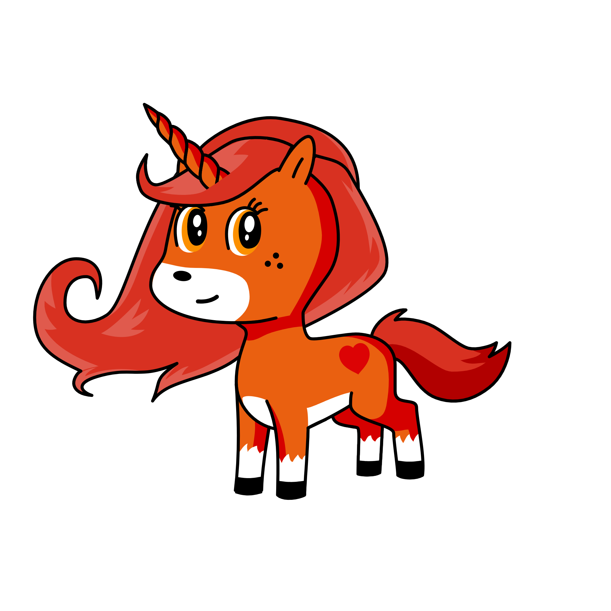 CC , the unicorn