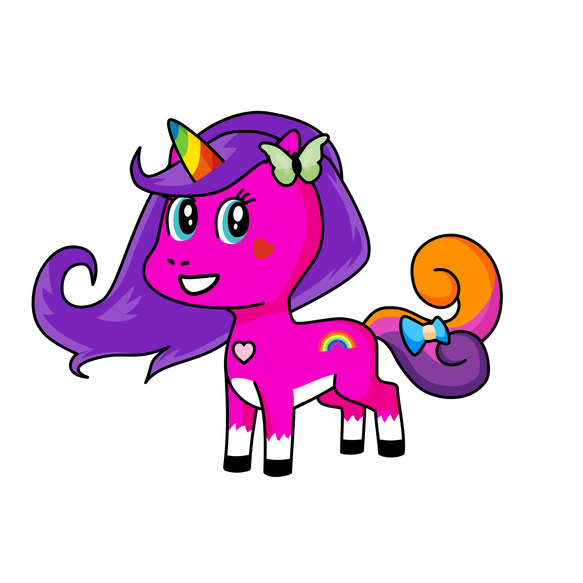 luna Birch, the unicorn