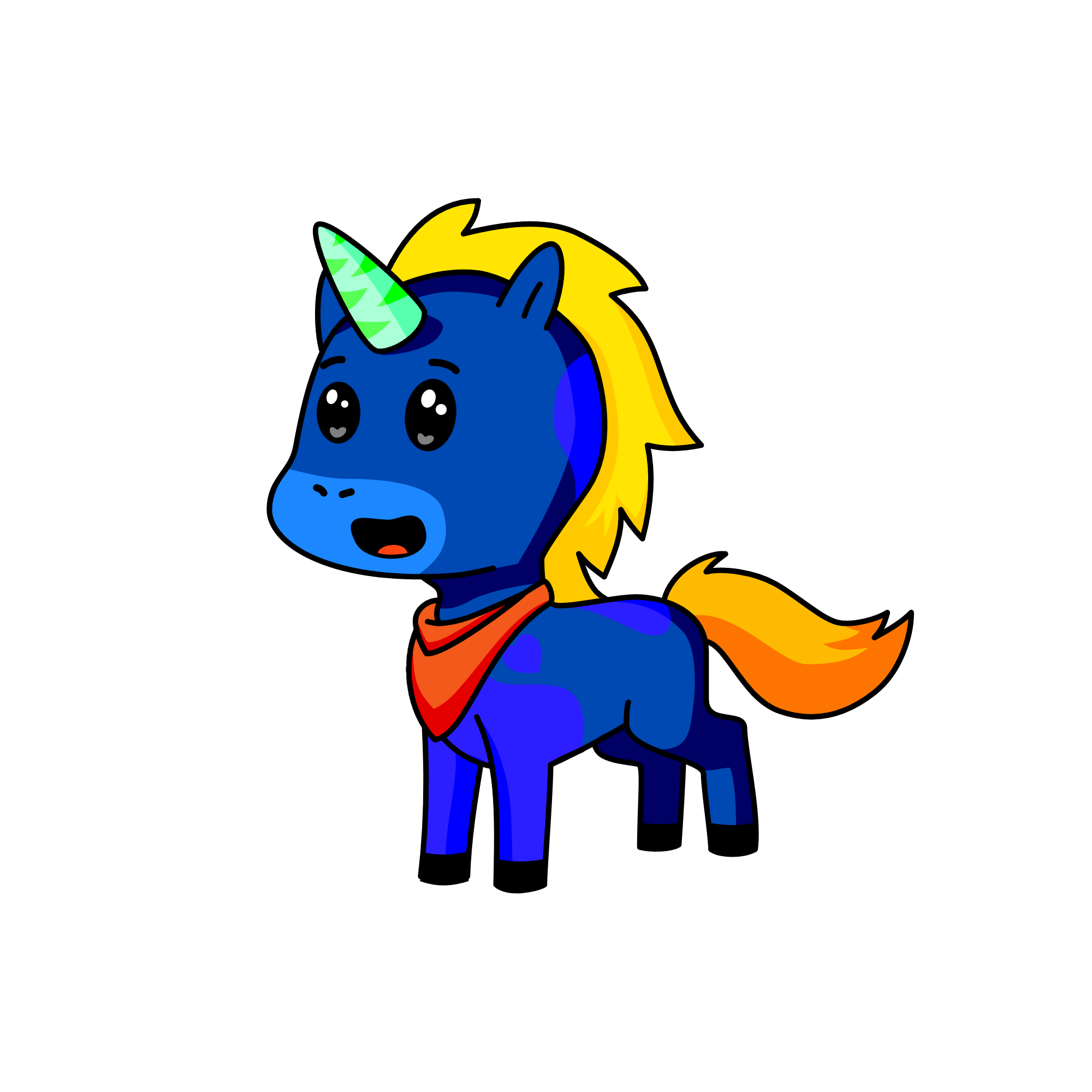 Opre Birch, the unicorn