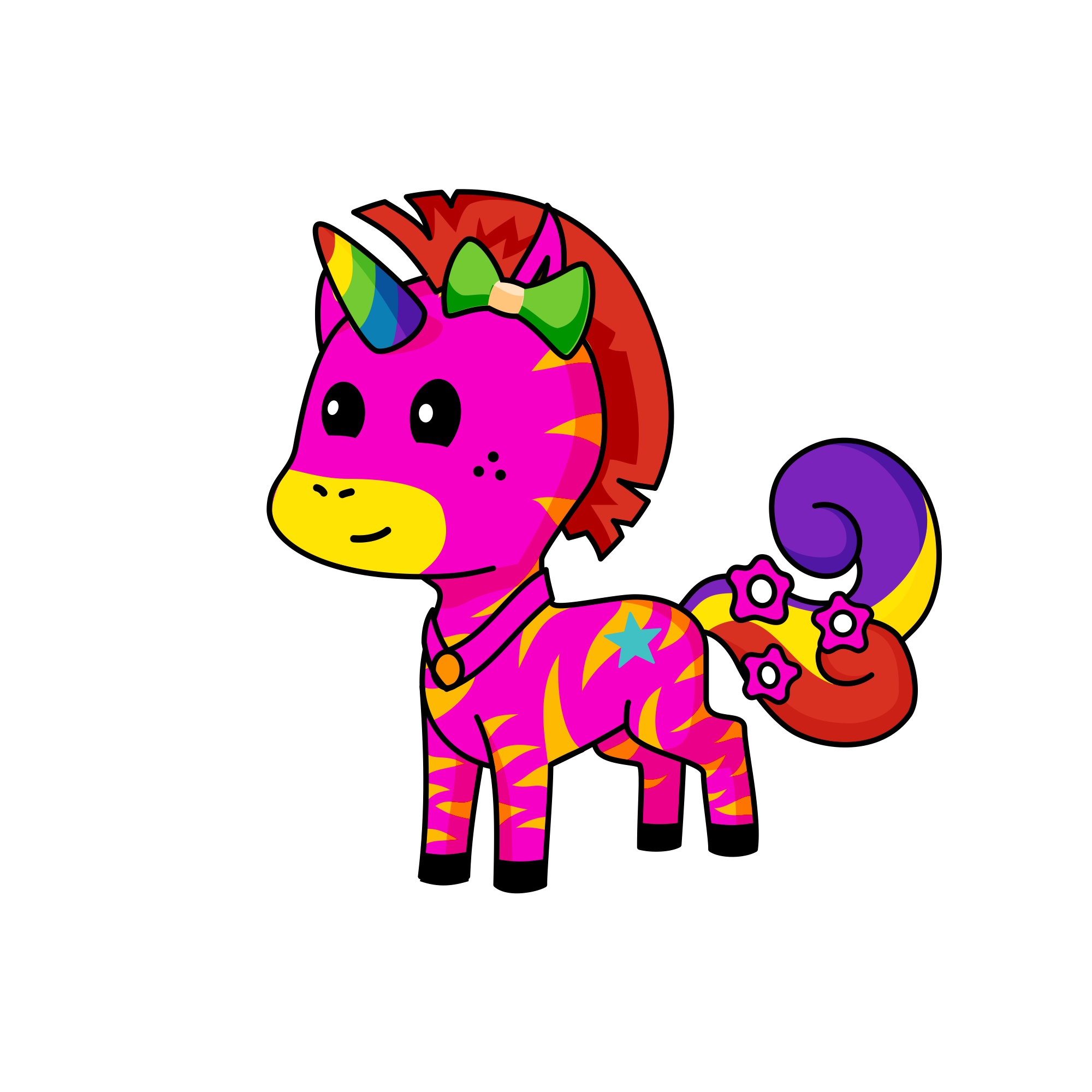 Auntie, the unicorn