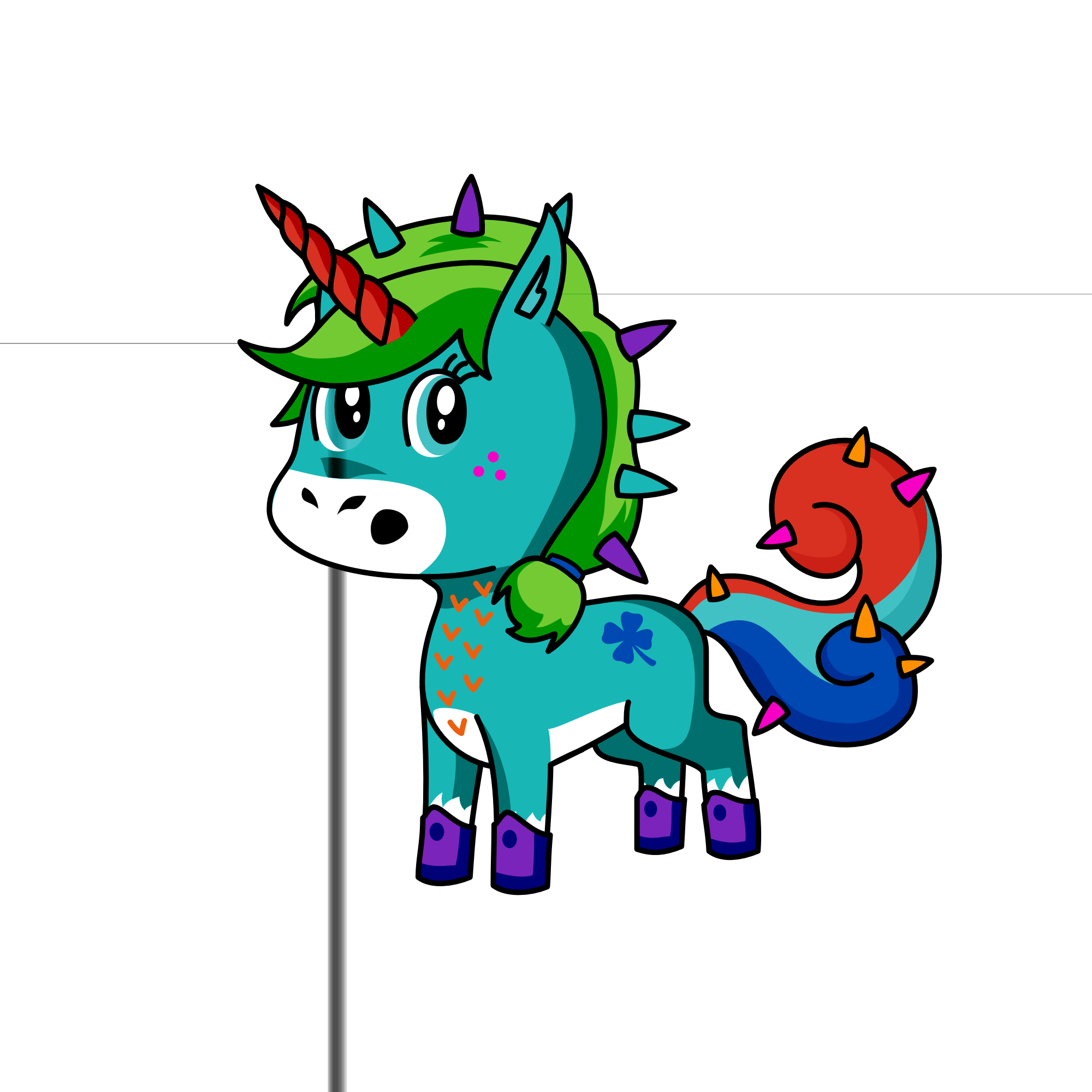Adricornio, the unicorn
