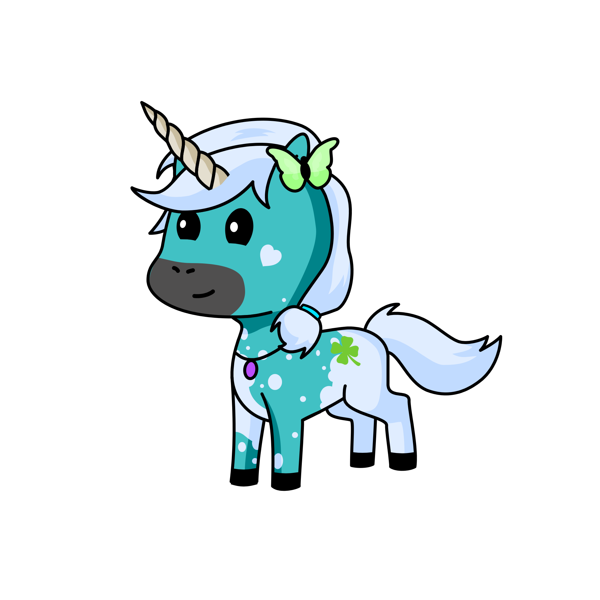 Opal, the unicorn