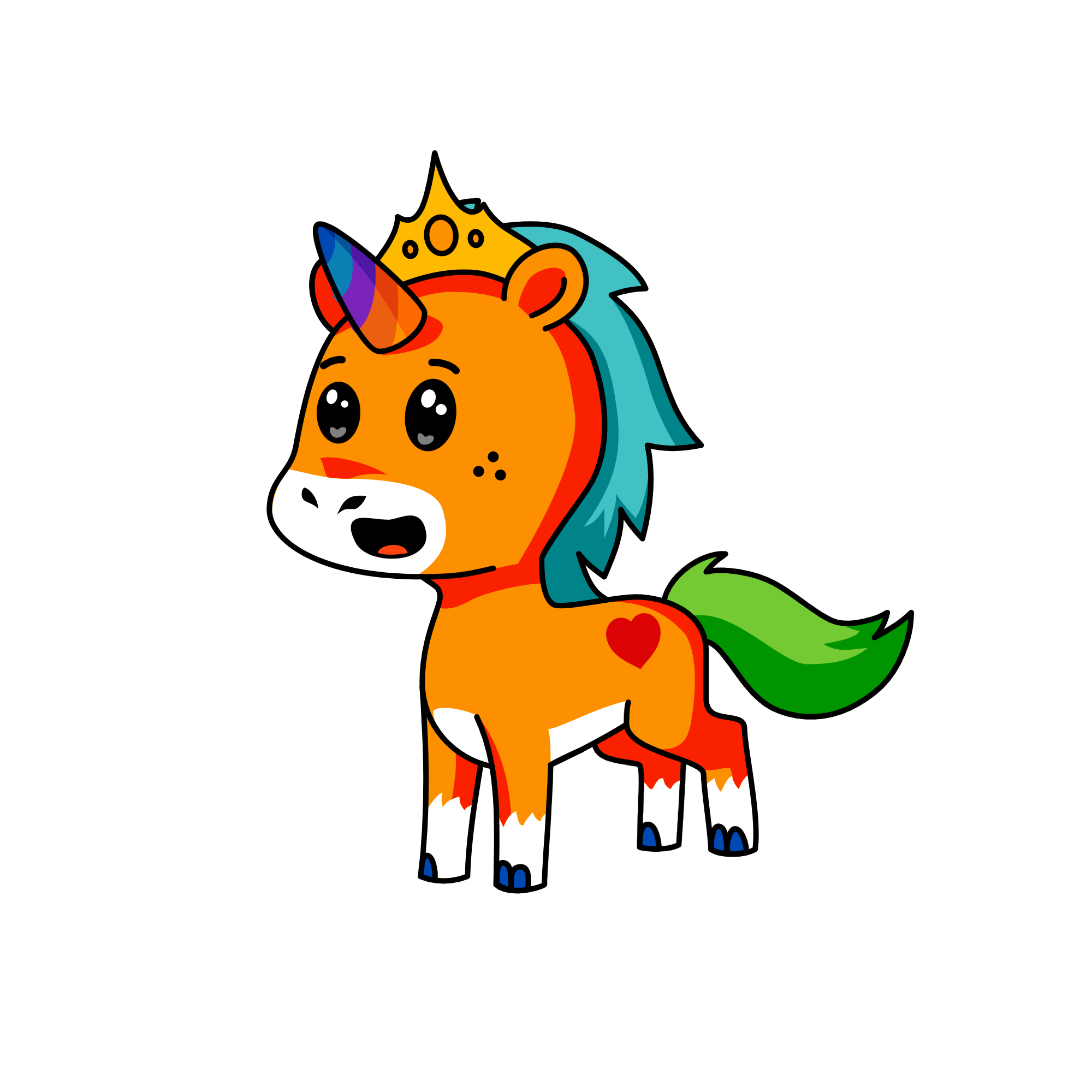 Cornify.com Buy: Preschool Unicorn, the unicorn