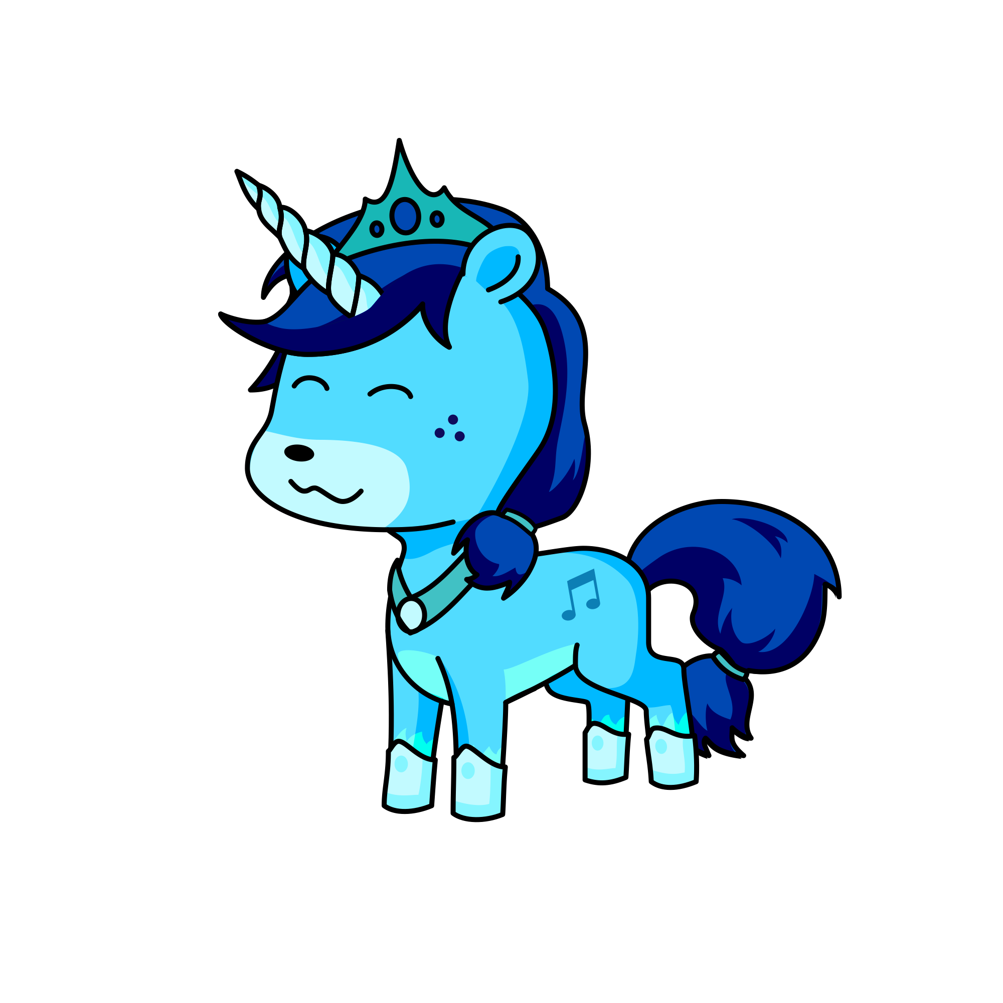 melody, the unicorn