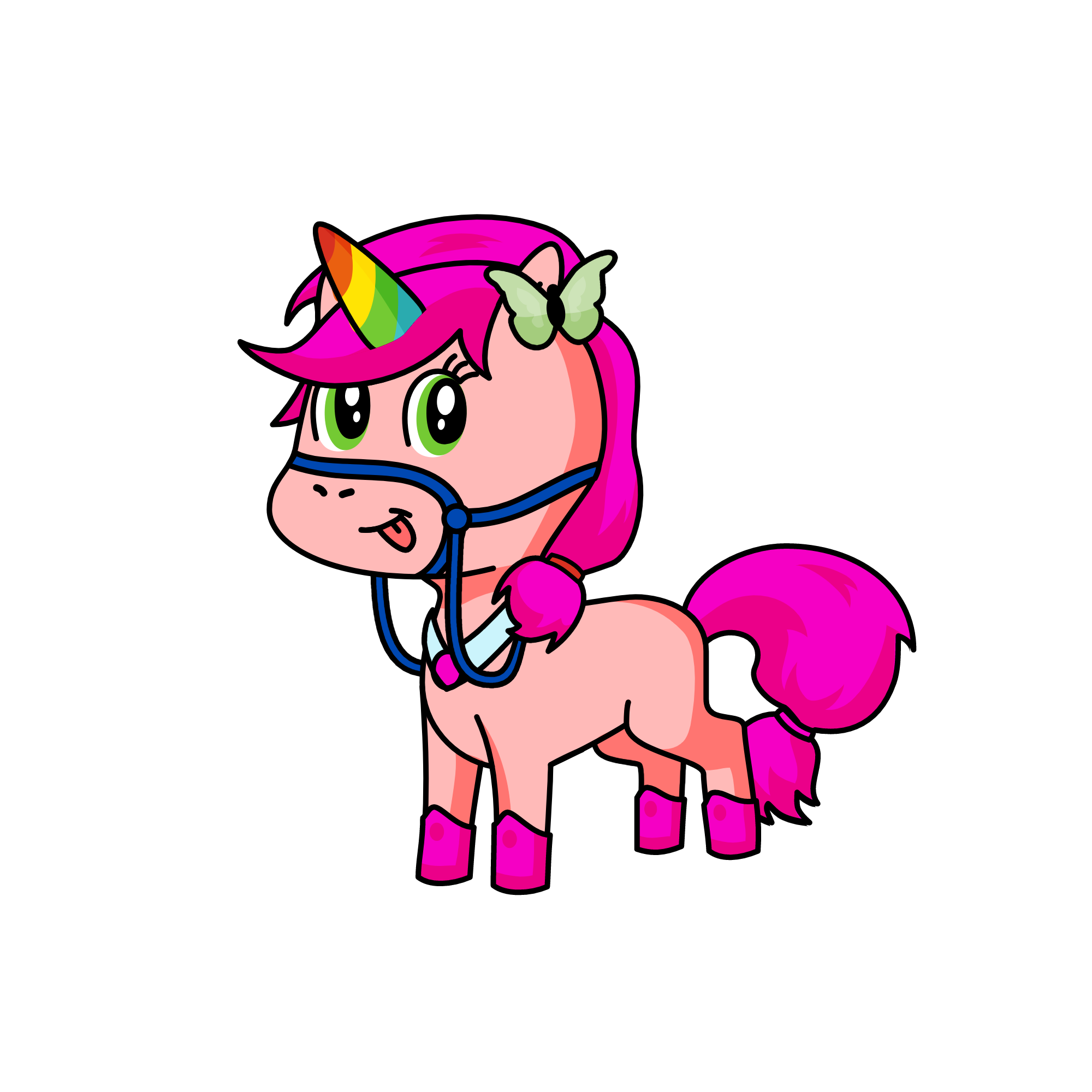 Buttercup, the unicorn