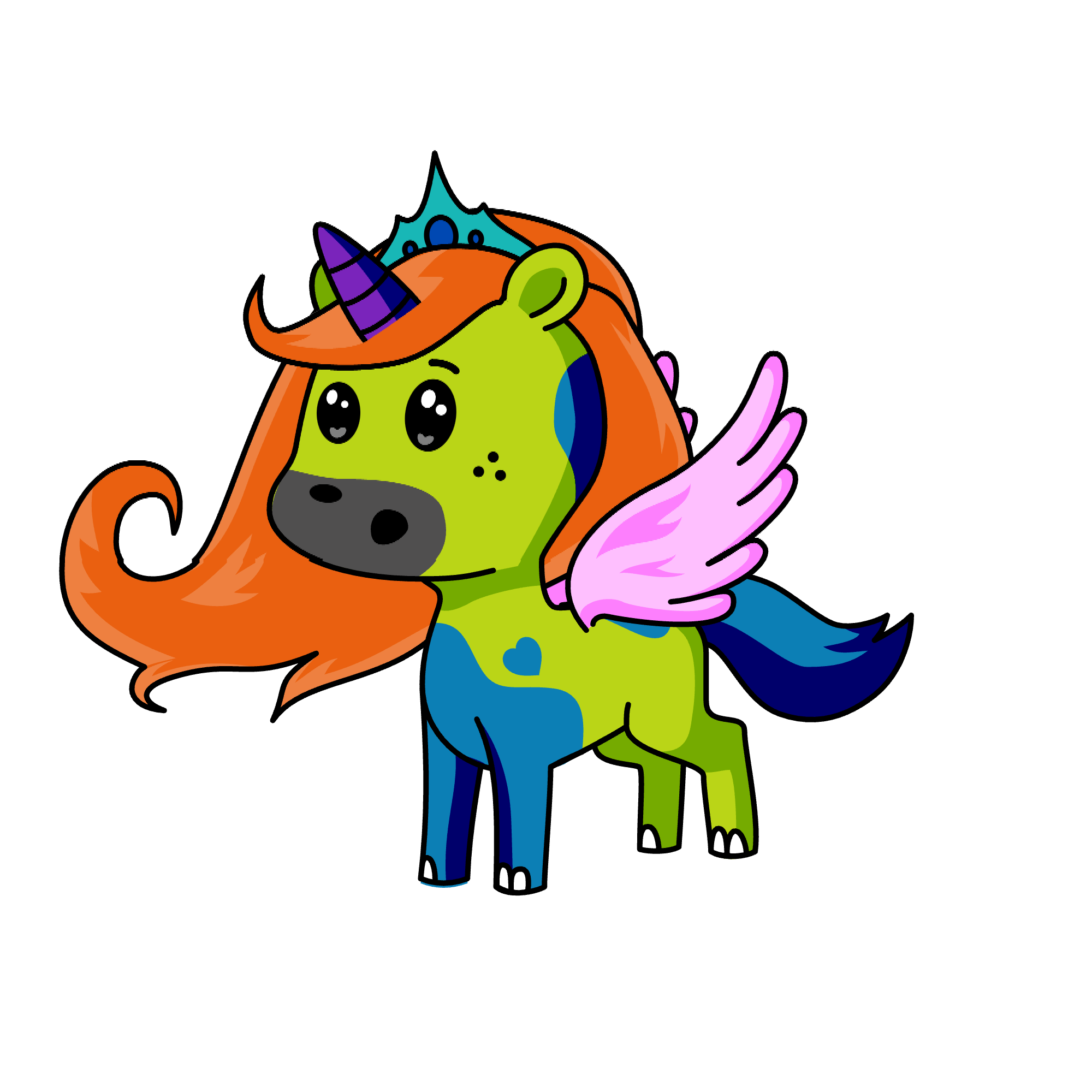 Ushxh, the unicorn