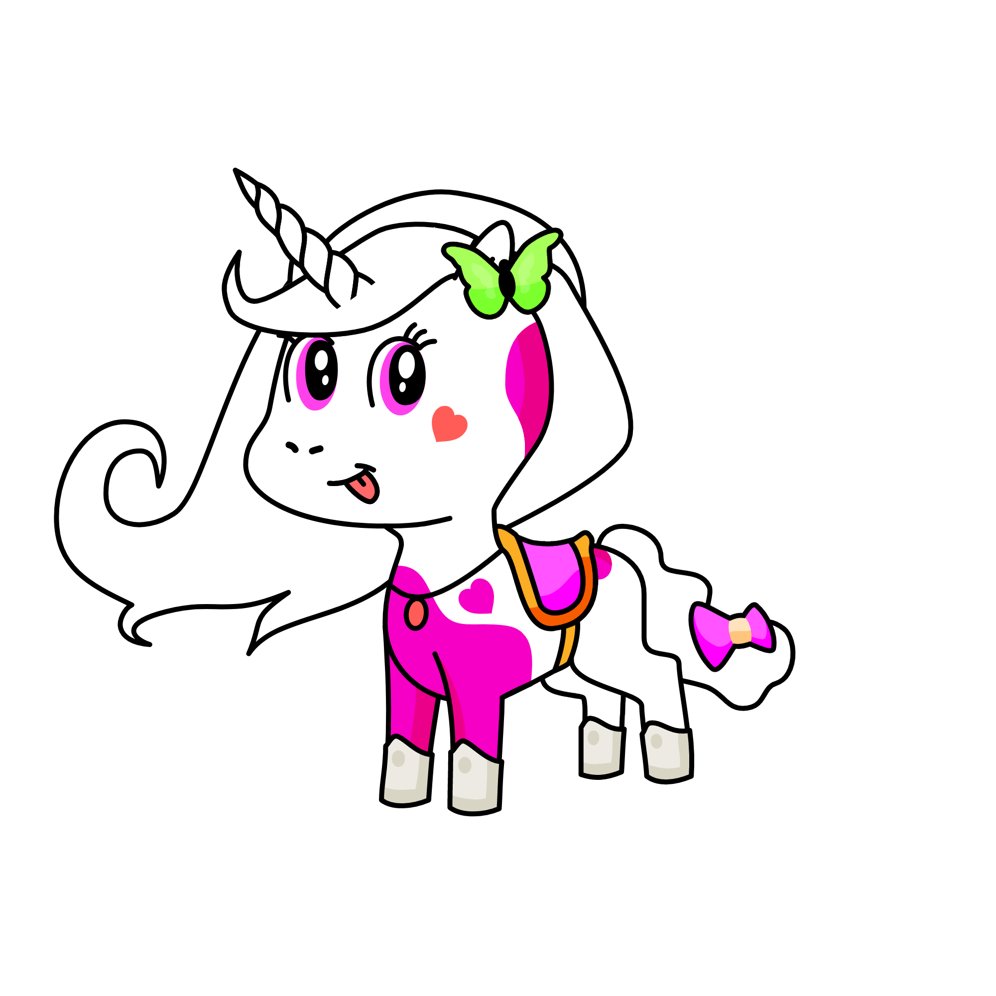 PokeyEyeball, the unicorn