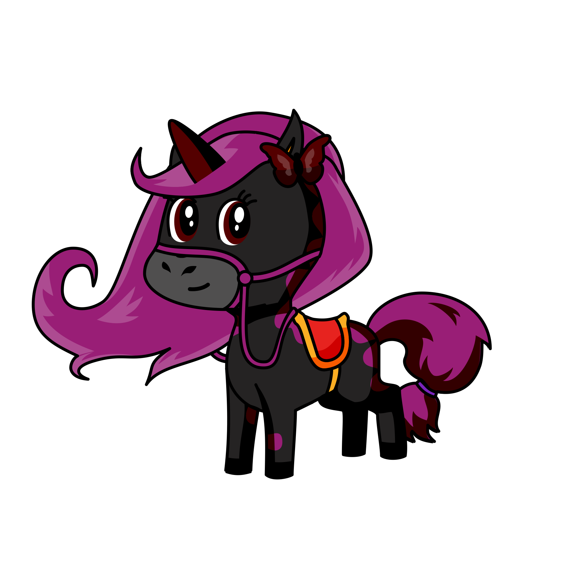 Nightshade , the unicorn