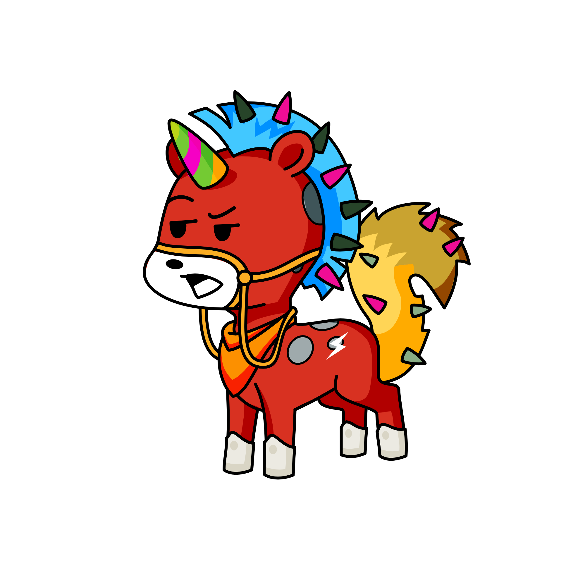 hfiffsuif e jvdbx, the unicorn