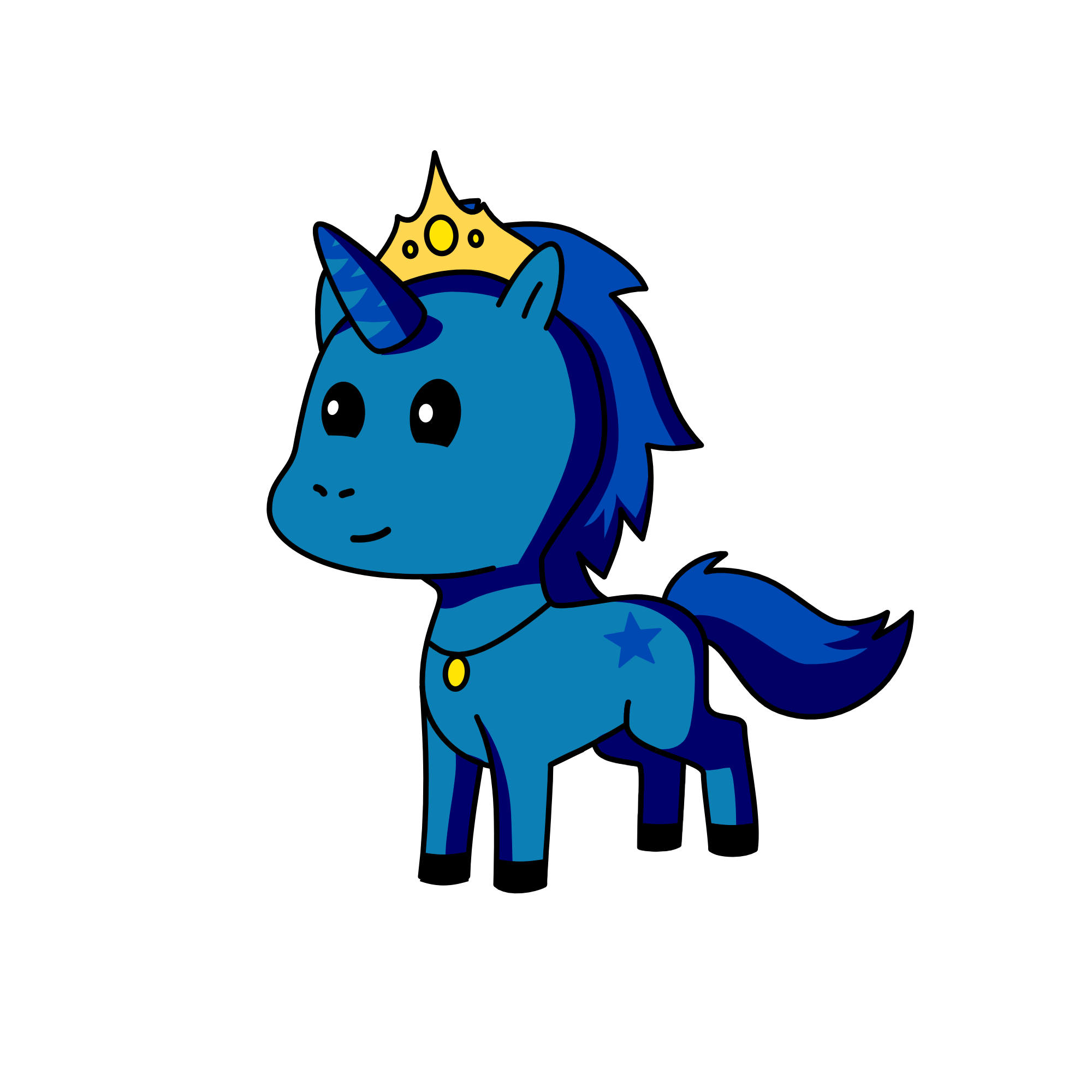 Midnight, the unicorn
