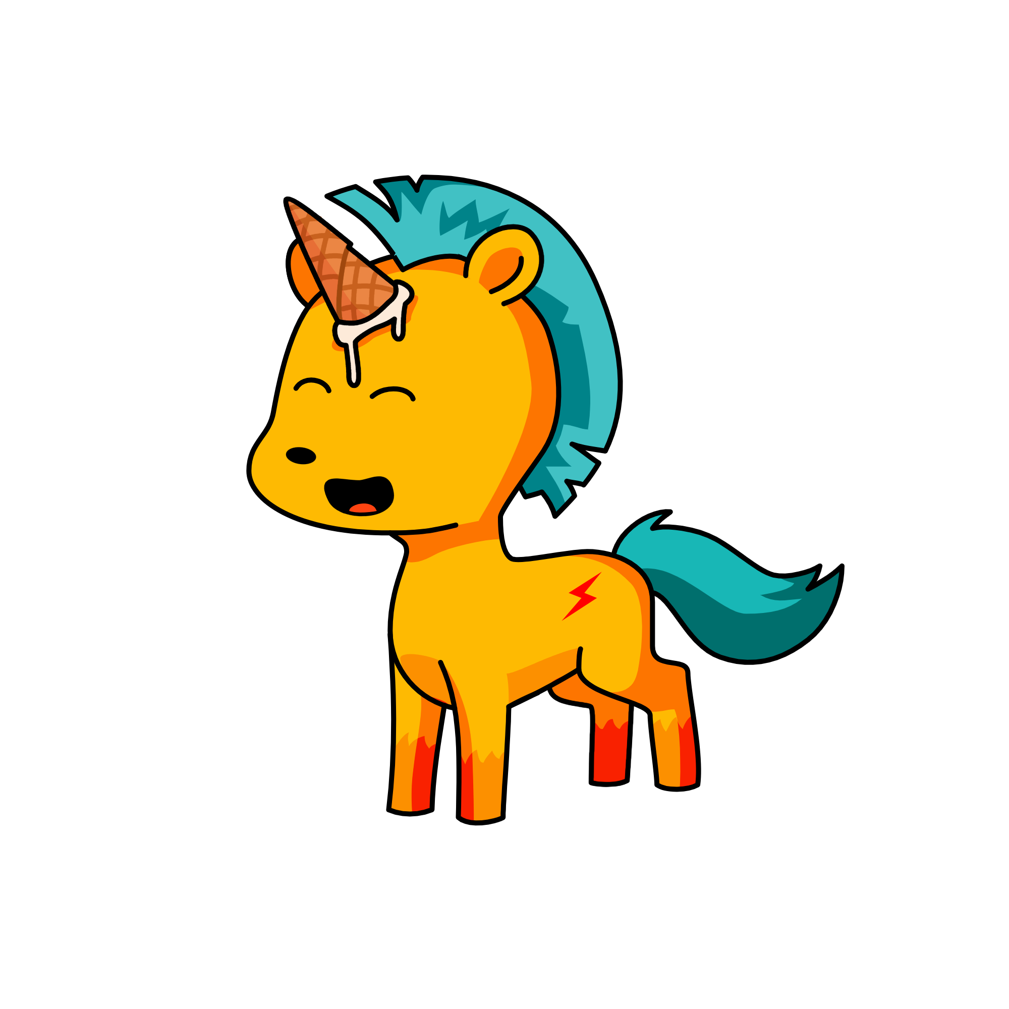 Hitch, the unicorn