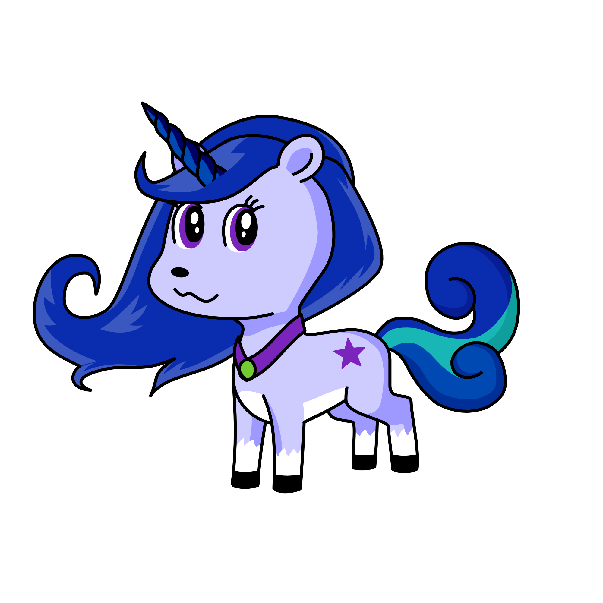 Isy, the unicorn