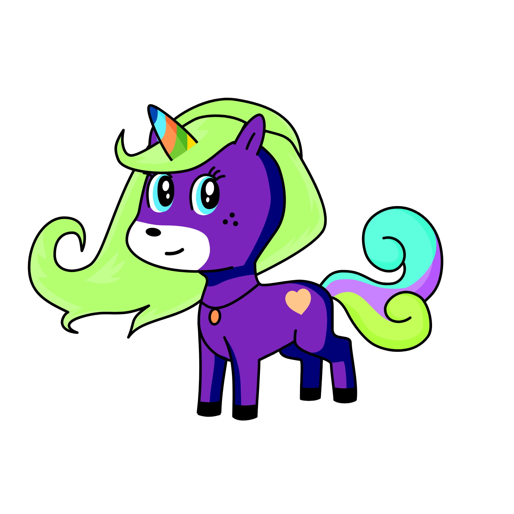 Estela, the unicorn