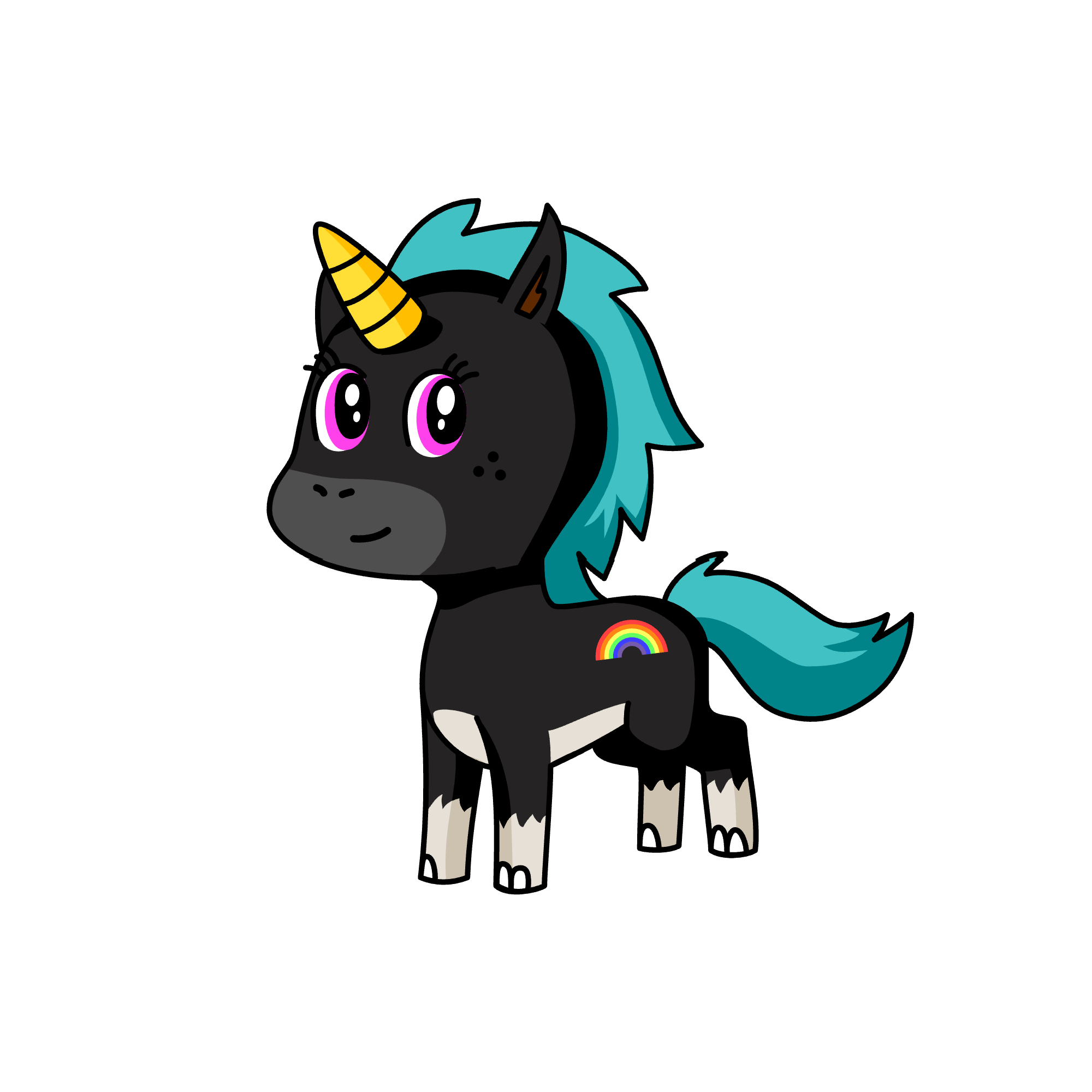 Lafy, the unicorn