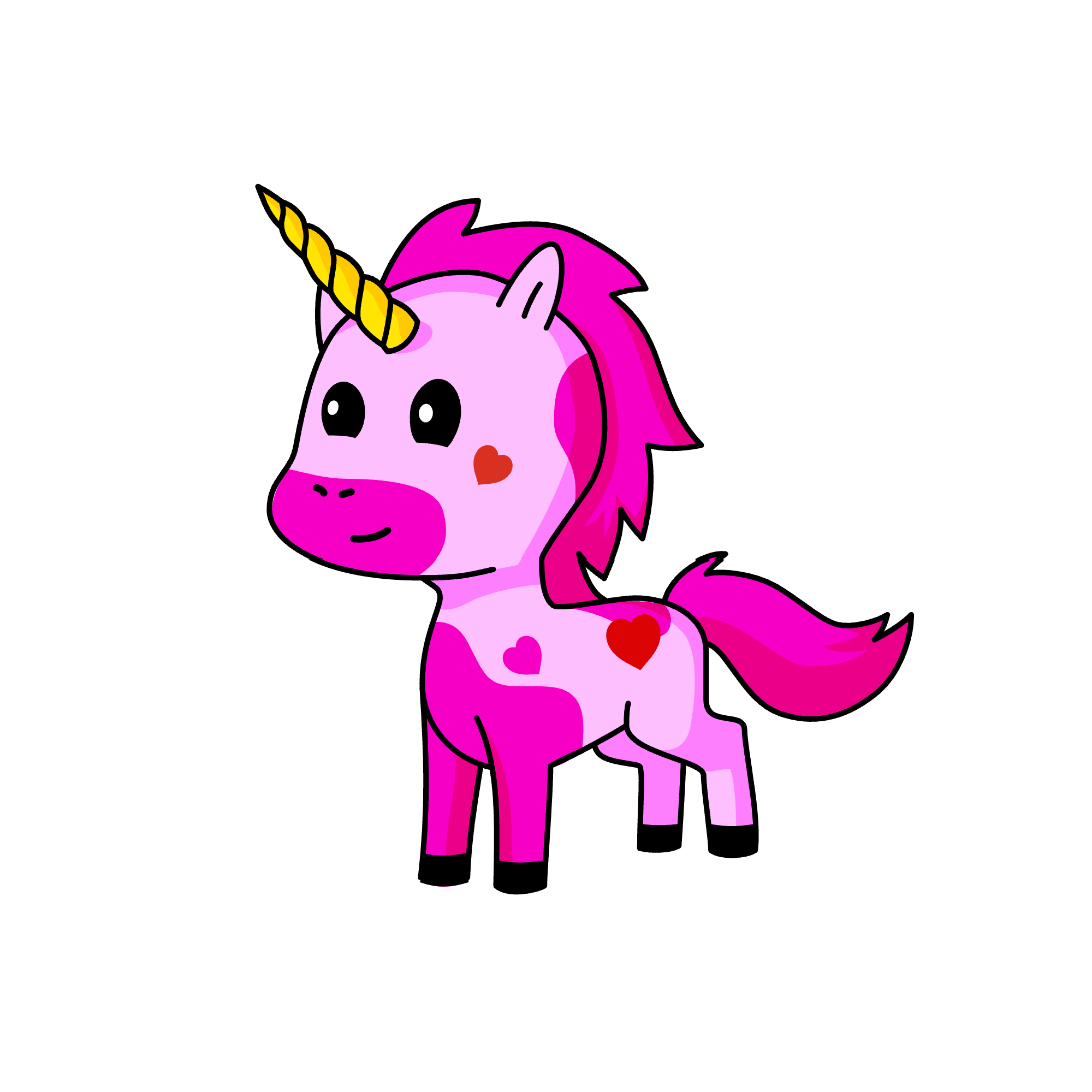 Love, the unicorn