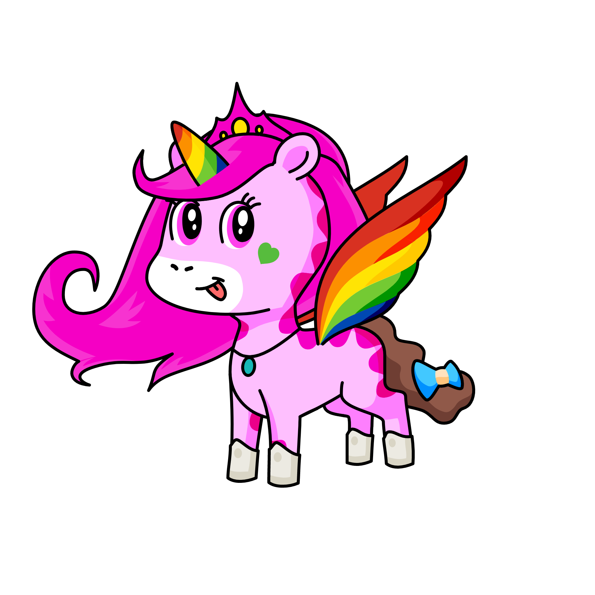 girly girl, the unicorn
