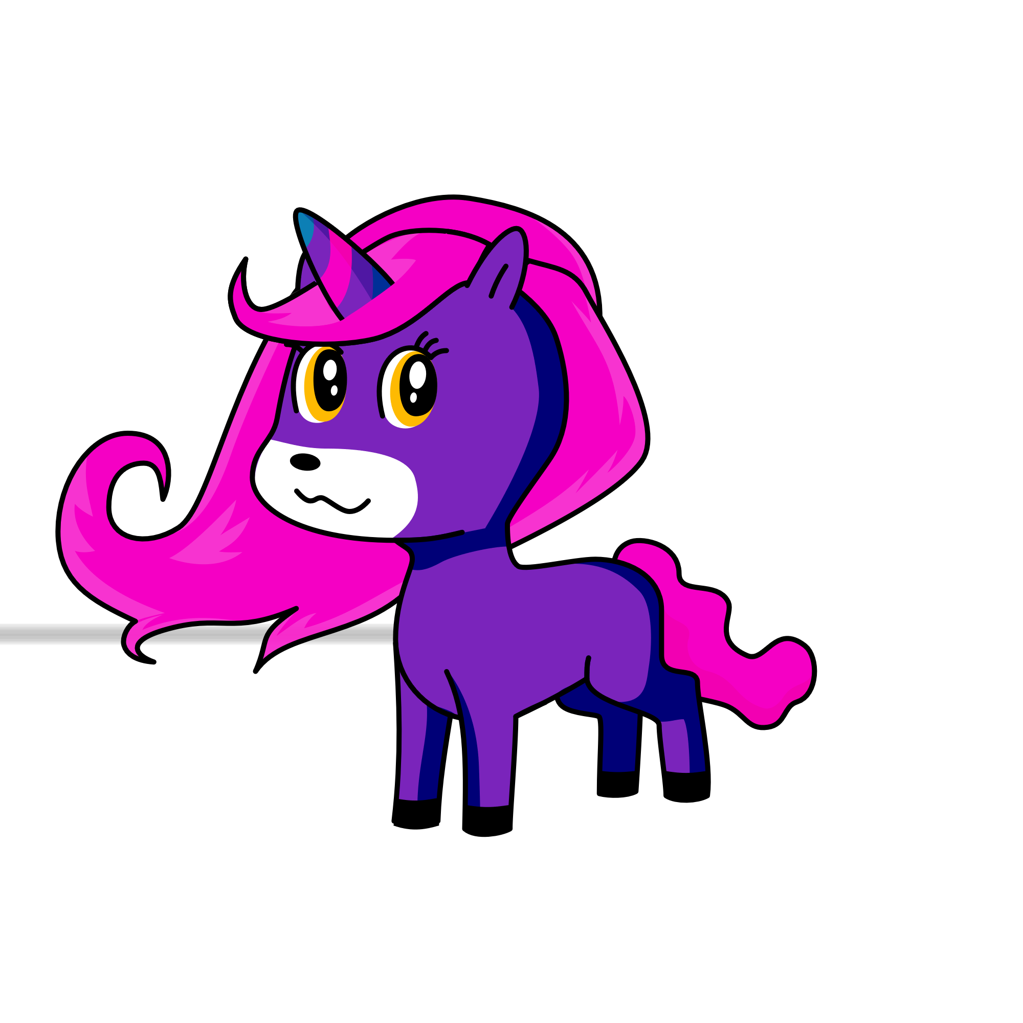 plurpey, the unicorn