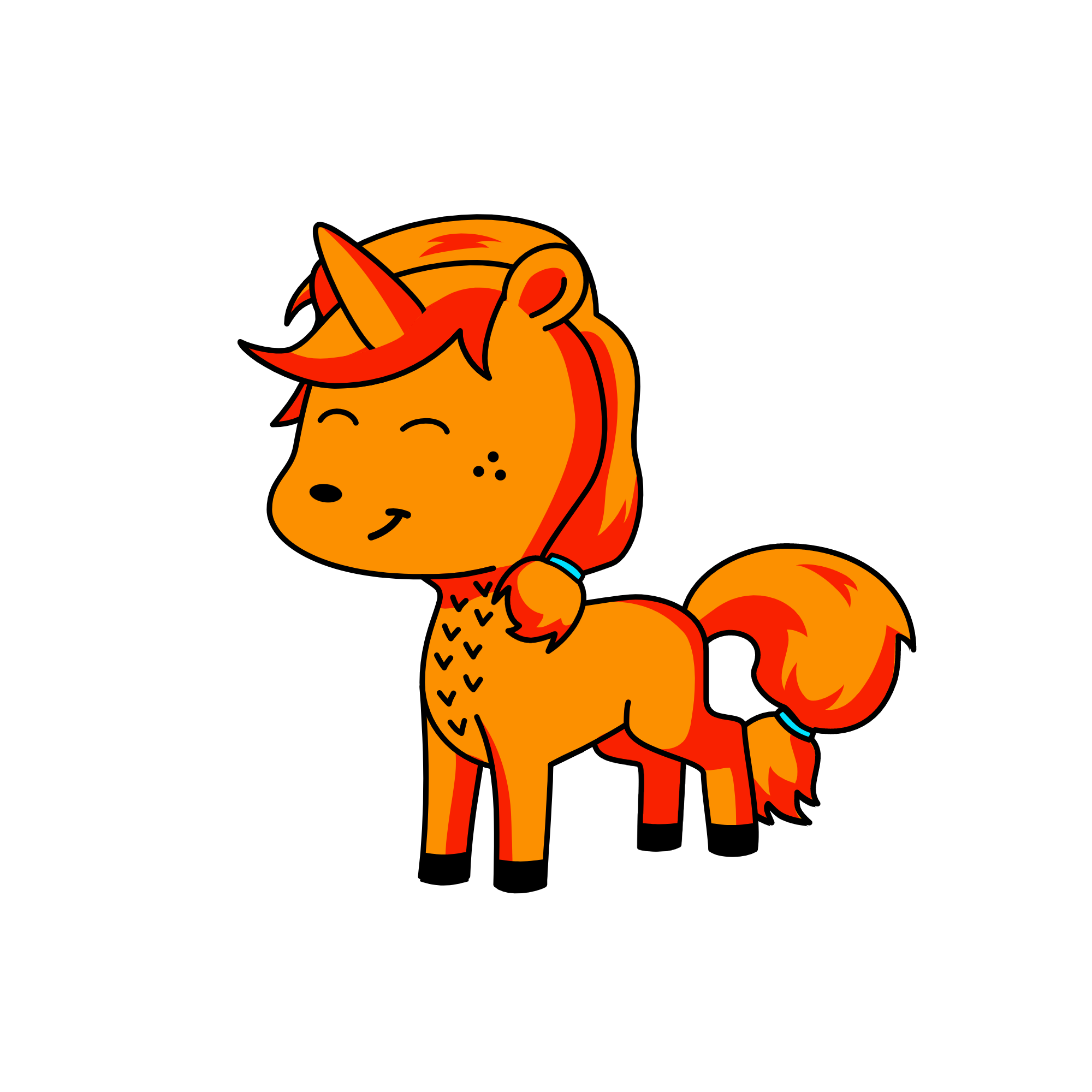 Pumpkin, the unicorn