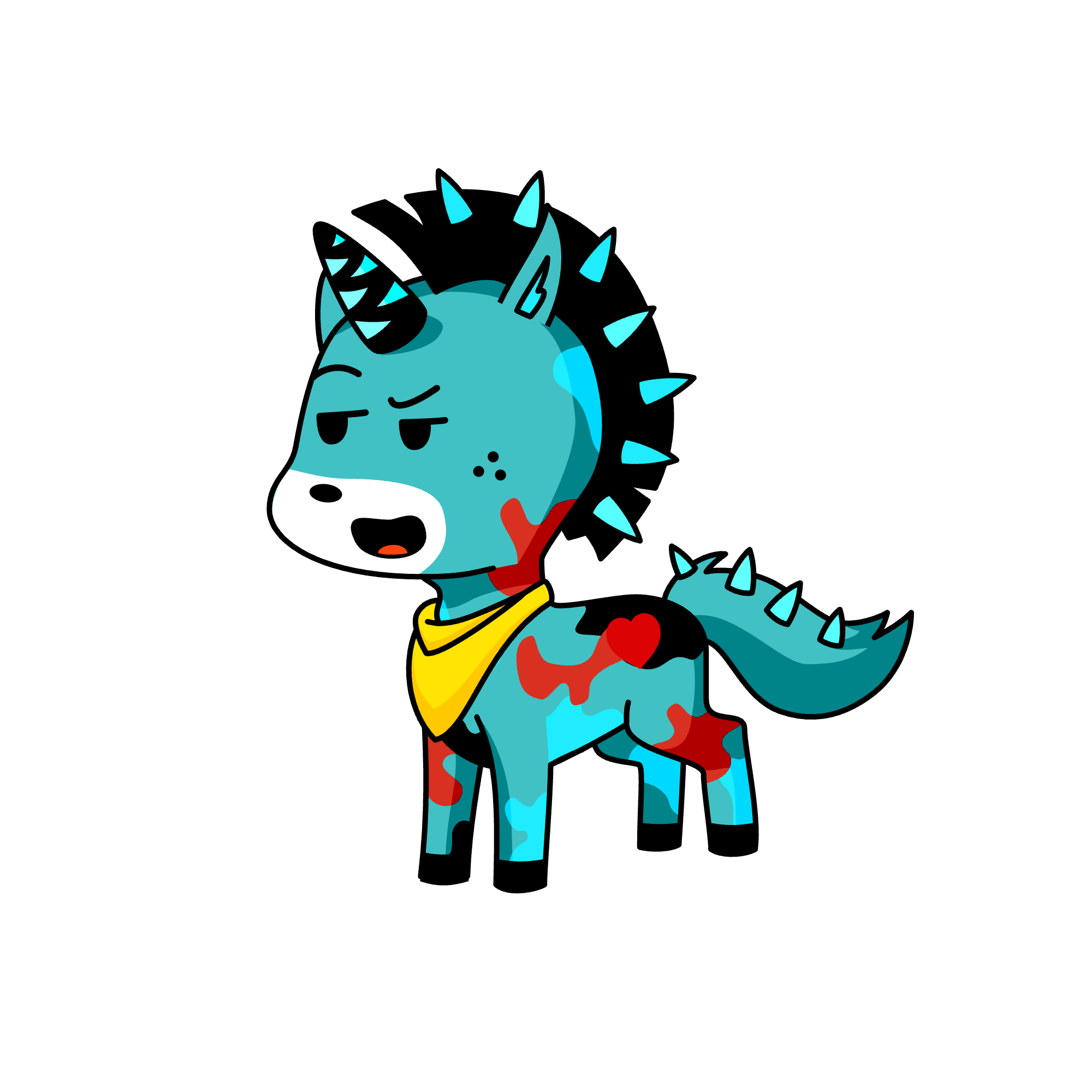 FLAME, the unicorn