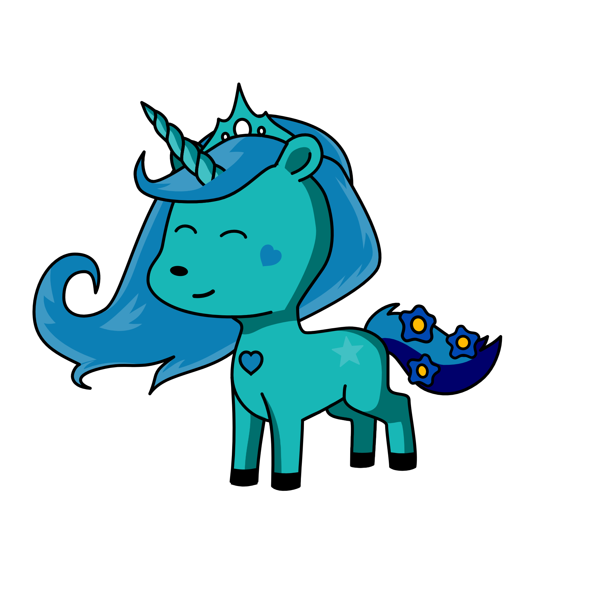 princess luna, the unicorn