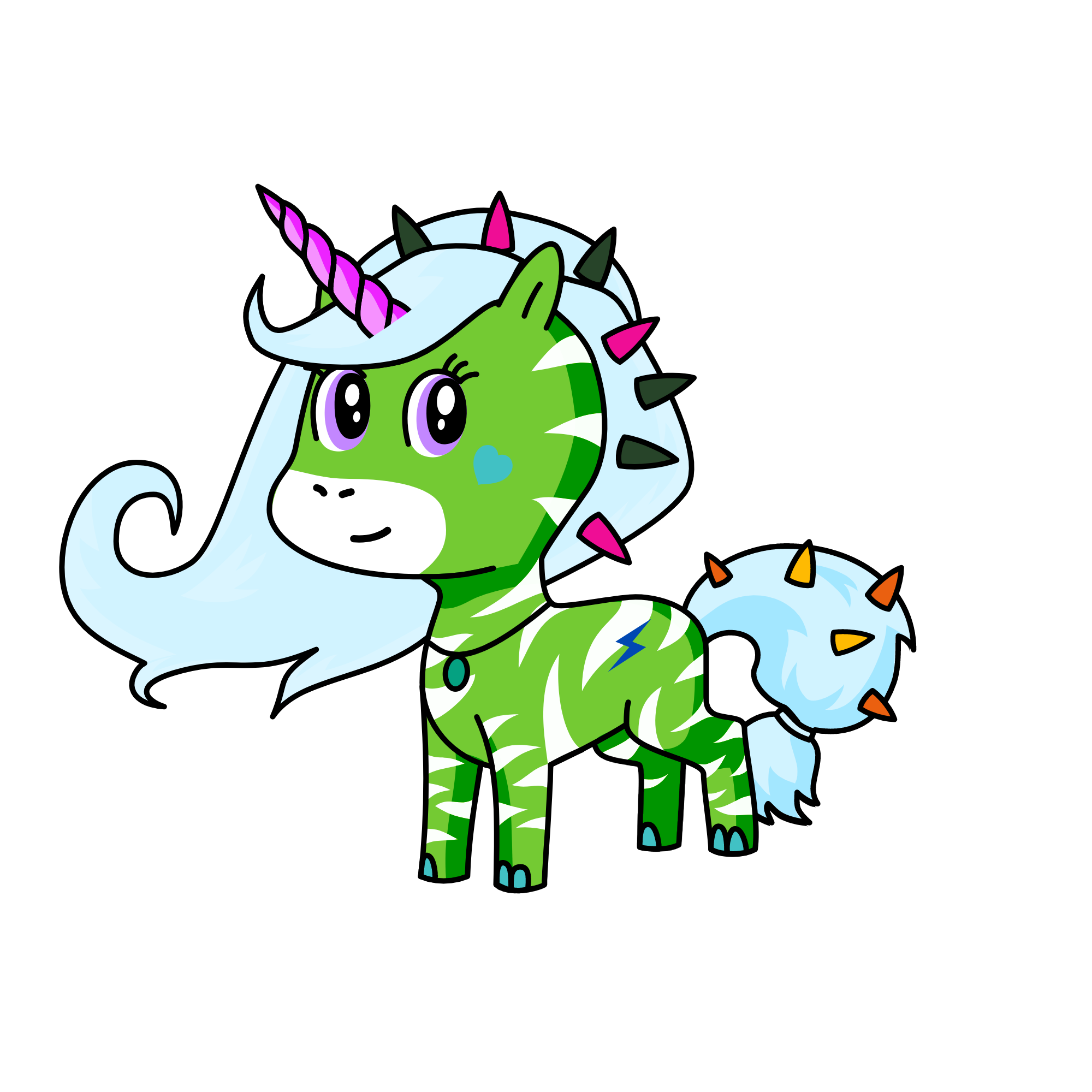 paisley, the unicorn