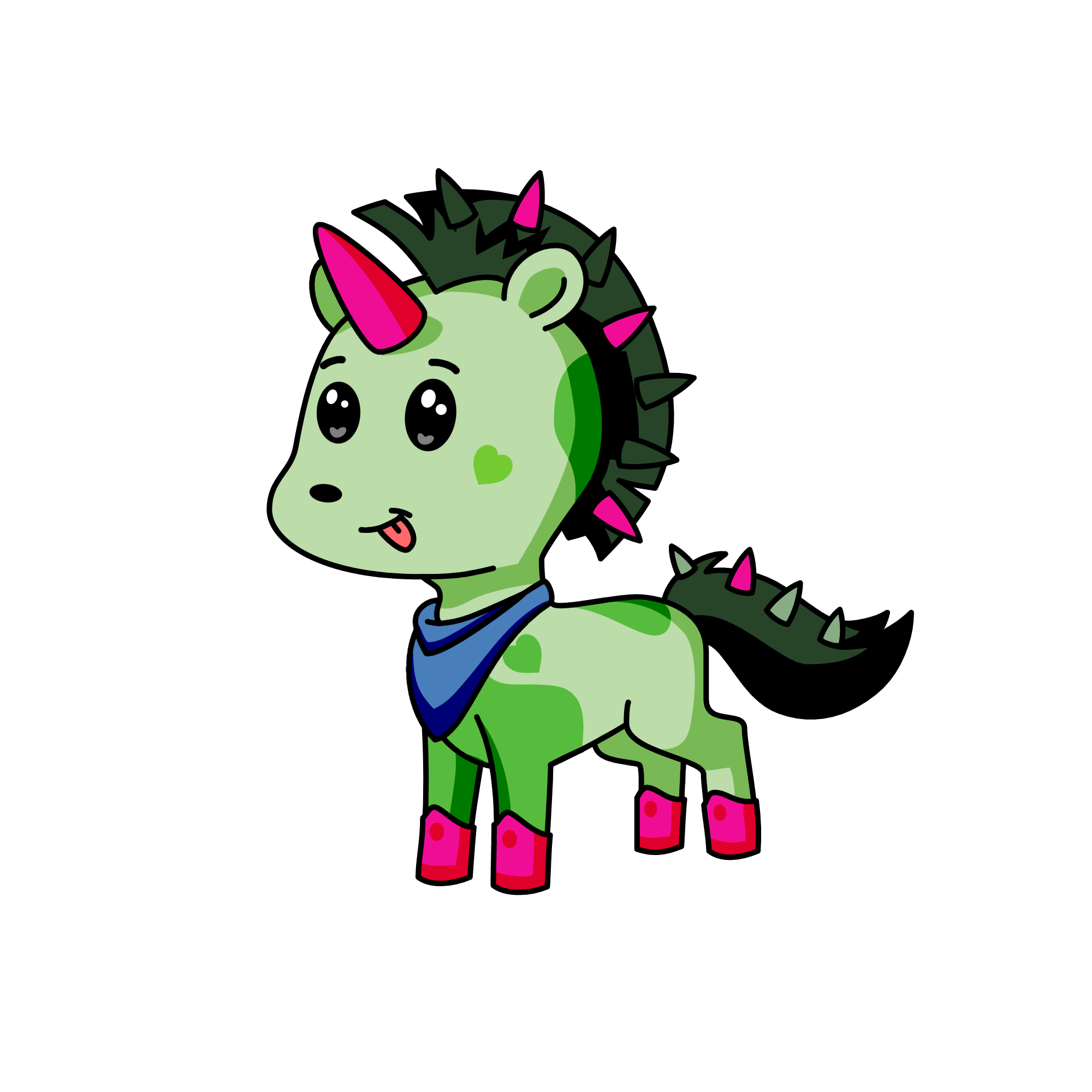 saggy, the unicorn