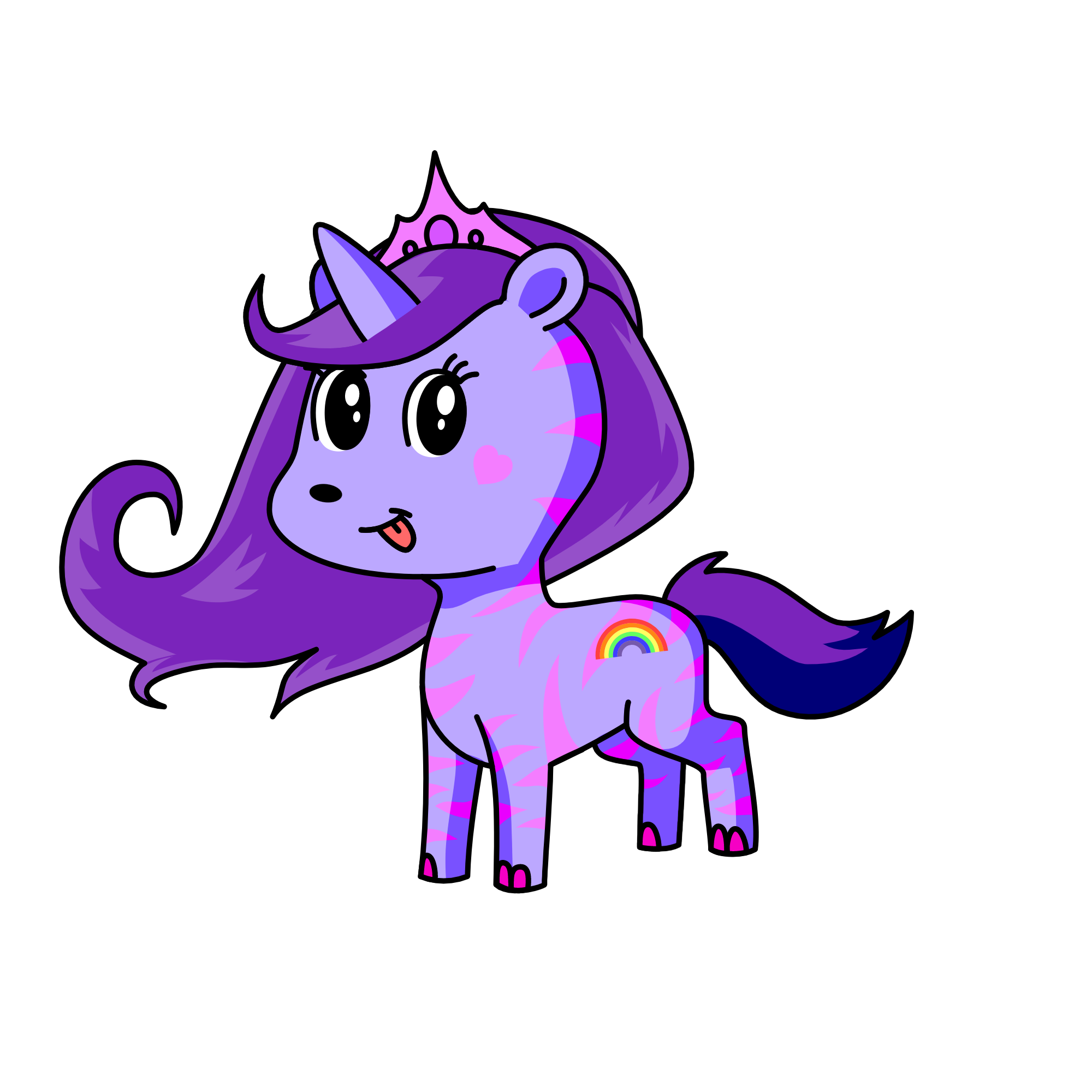 chloe corn 🌽, the unicorn