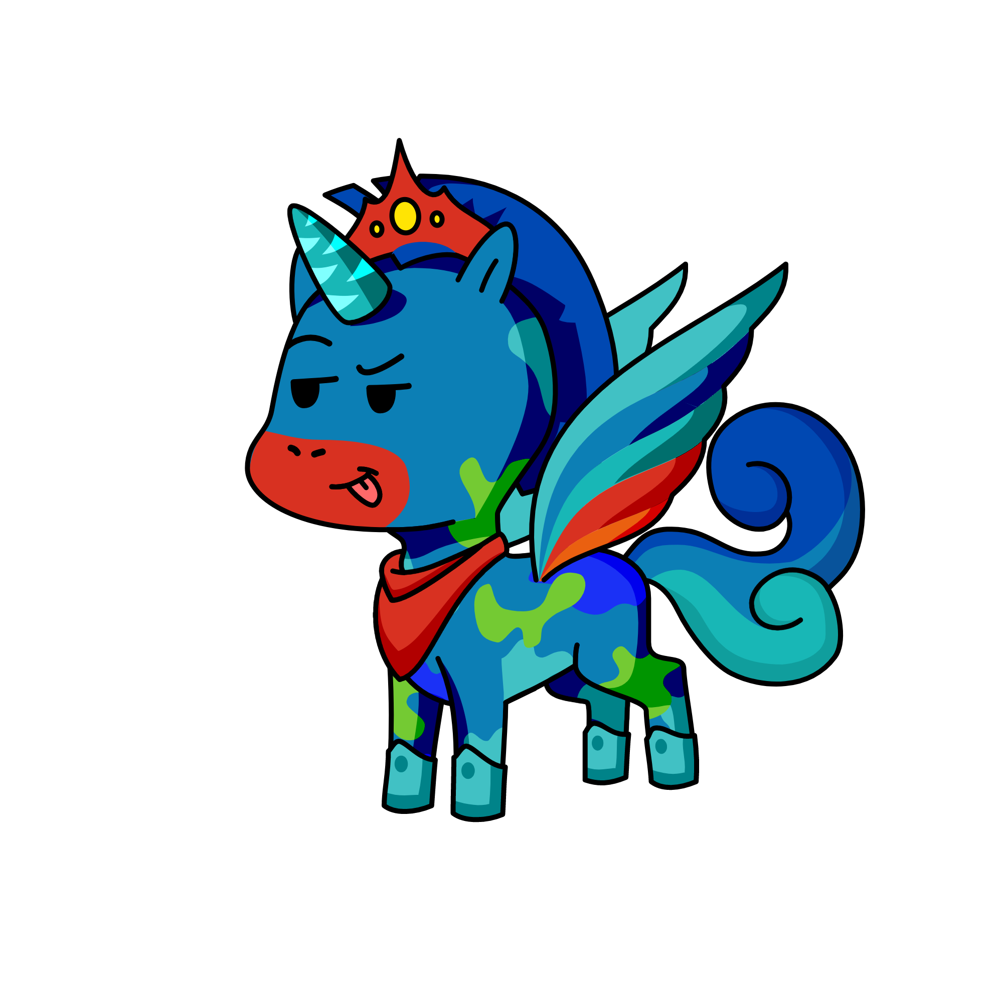 poop of glory, the unicorn